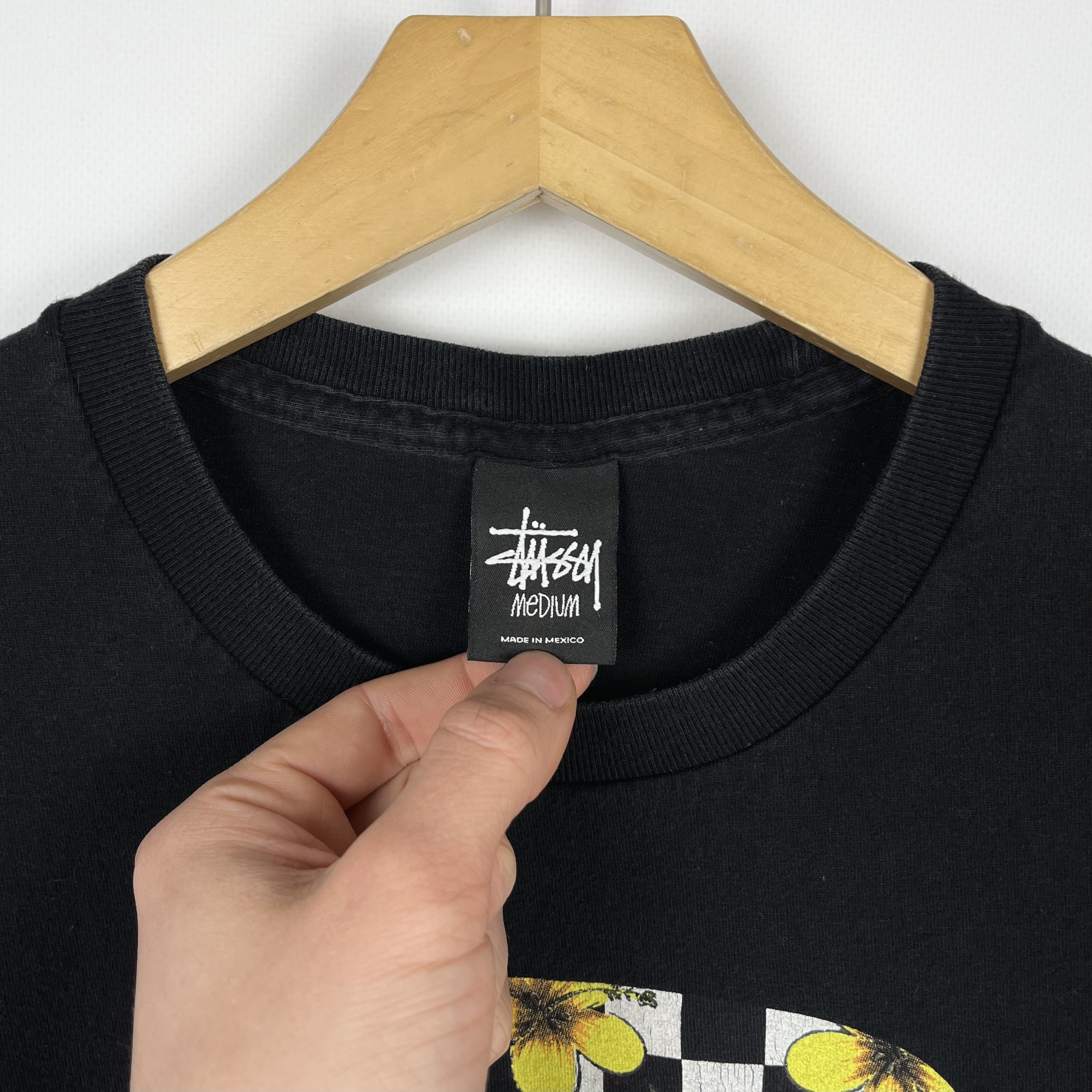 Stussy Vintage Stussy Skull Big Logo T Shirt 2000’s Size US M / EU 48-50 / 2 - 12 Thumbnail