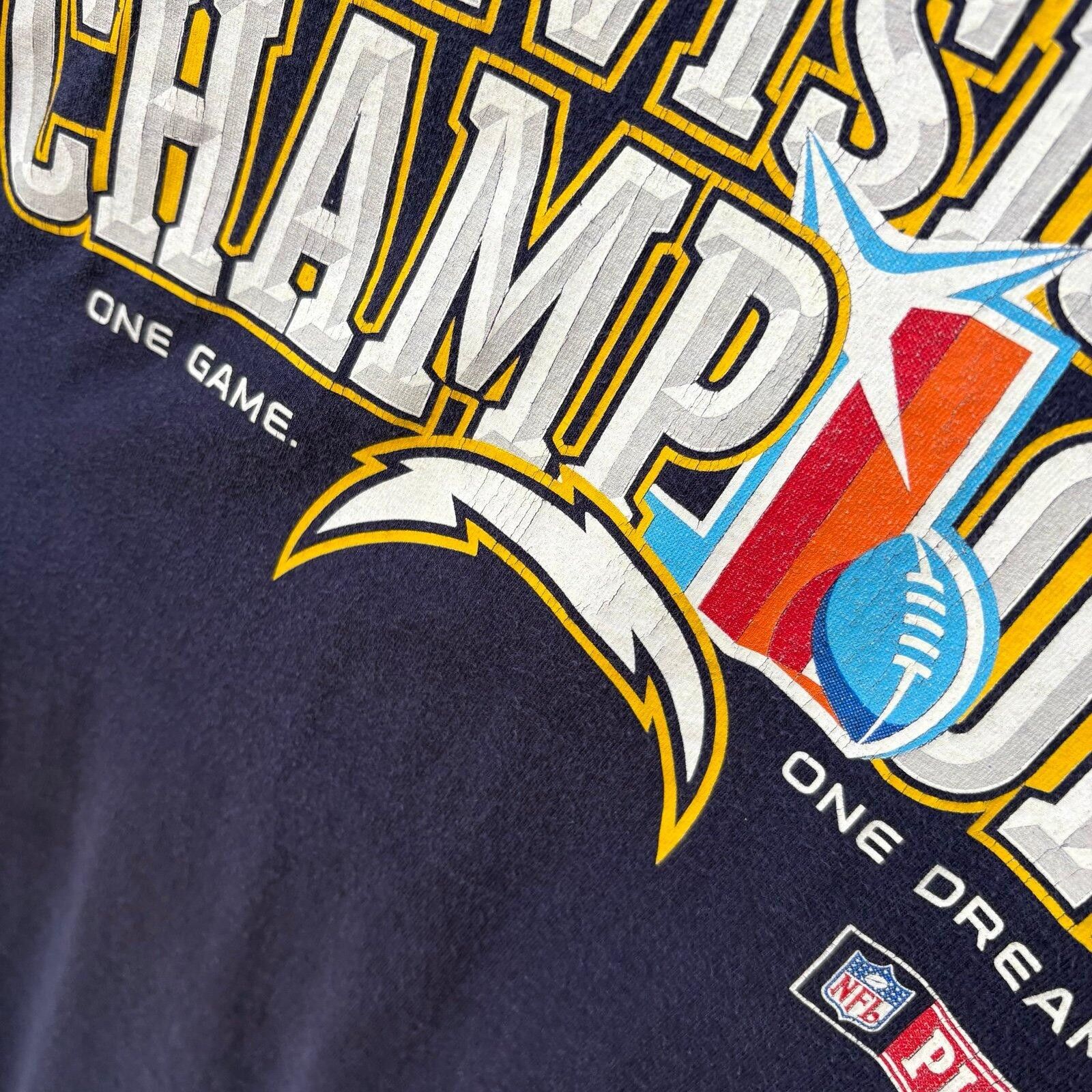 Gildan Vintage San Diego Chargers Tshirt Size US L / EU 52-54 / 3 - 3 Thumbnail