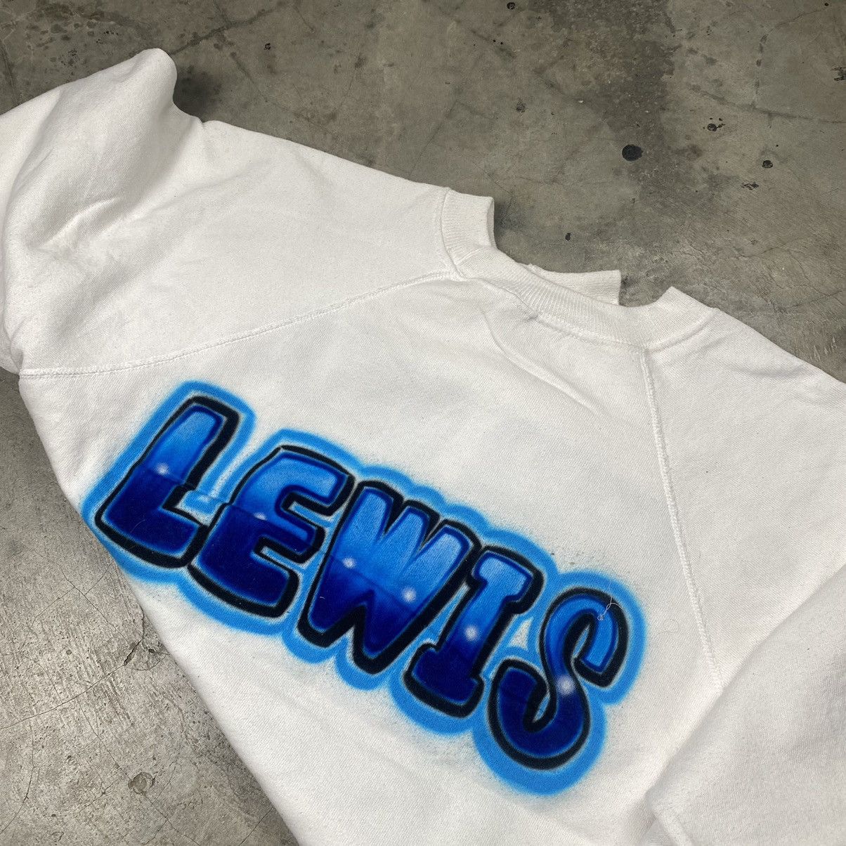 Hanes 90s Alta Loma Football Lewis Crewneck Size US XL / EU 56 / 4 - 5 Thumbnail