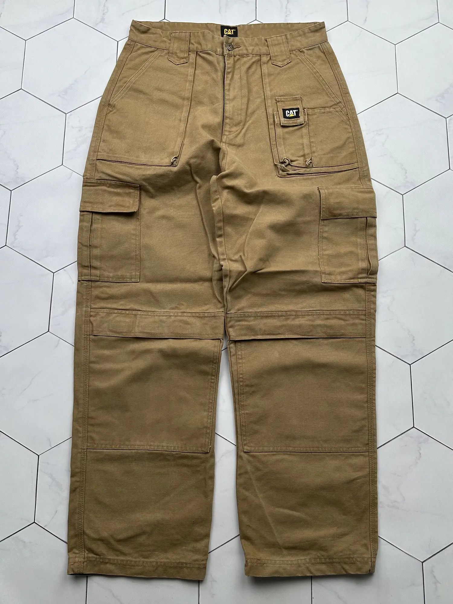 Caterpillar CAT Vintage Work Retro Heavy Pants (B99) Size US 34 / EU 50 - 1 Thumbnail