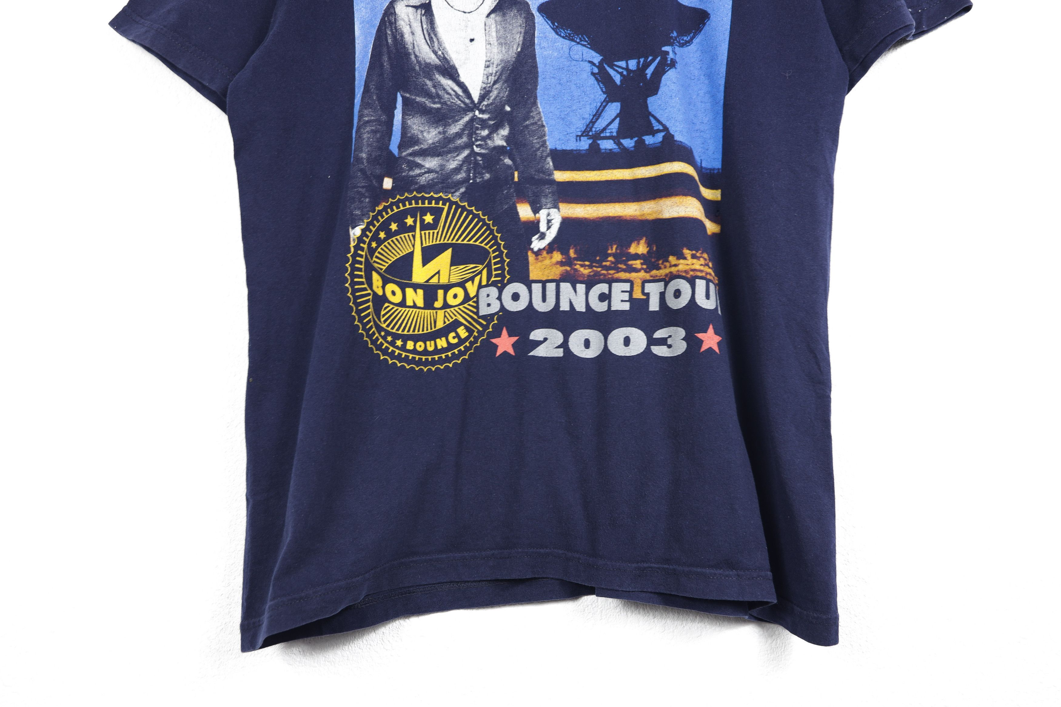 Bon Jovi Vintage Bon Jovi 2003 Bounce Tour Graphic Tee T-shirt Size US L / EU 52-54 / 3 - 3 Thumbnail