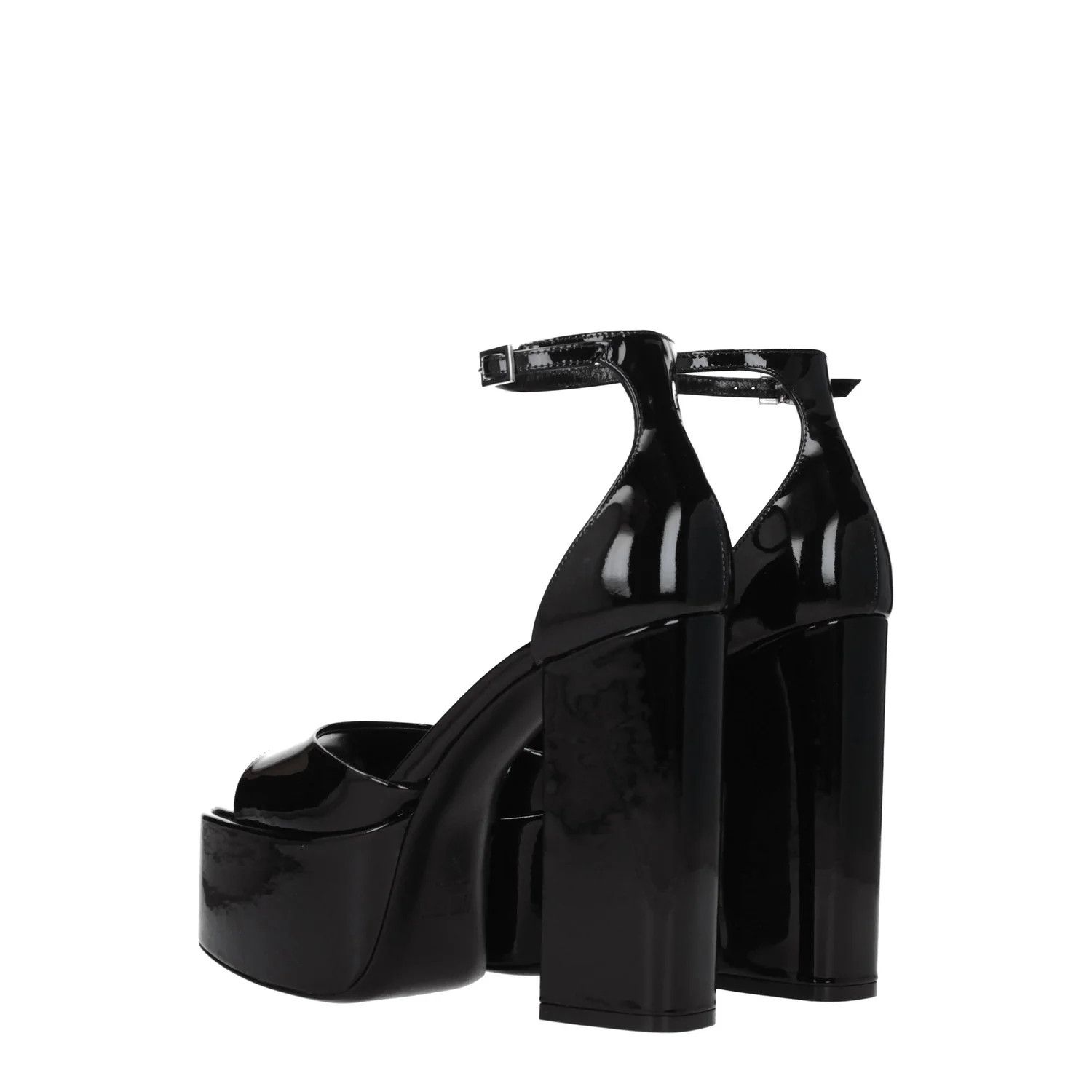 Paris Texas ob1o1e1124 Patent Leather Sandals in Black Size US 9 / IT 39 - 4 Thumbnail