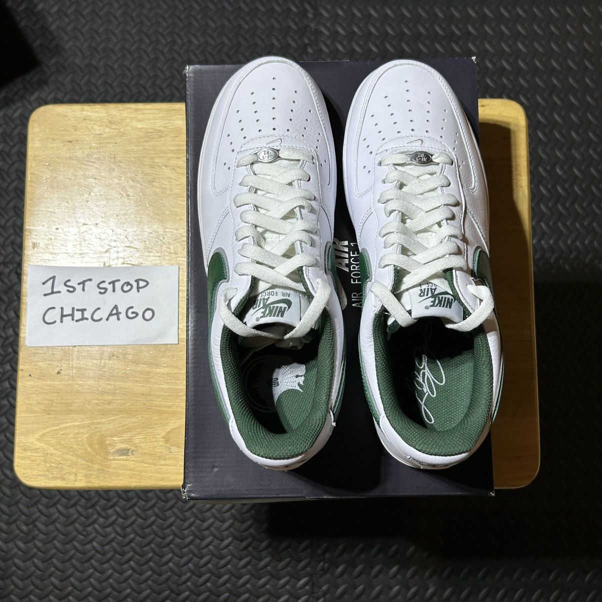 Nike Nike Air Force 1 Low Horsemen LBJ White FB9128-100 10.5 NEW Size US 10.5 / EU 43-44 - 5 Thumbnail