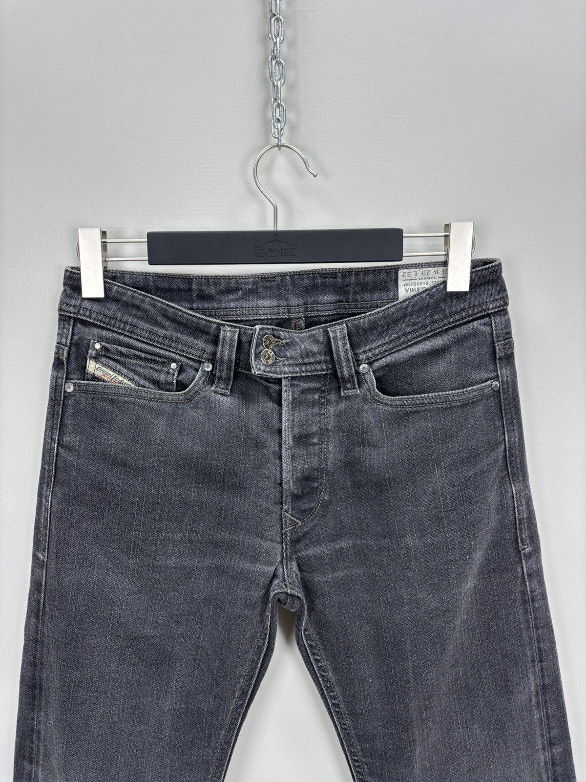Diesel Mens jeans Diesel Size 29 Color Black Size US 29 - 3 Thumbnail