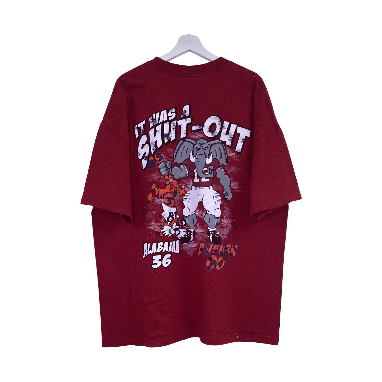 Vintage Vintage 2008 Alabama Iron Bowl 36-0 Shutout T-Shirt Size US XXL / EU 58 / 5 - 1 Thumbnail