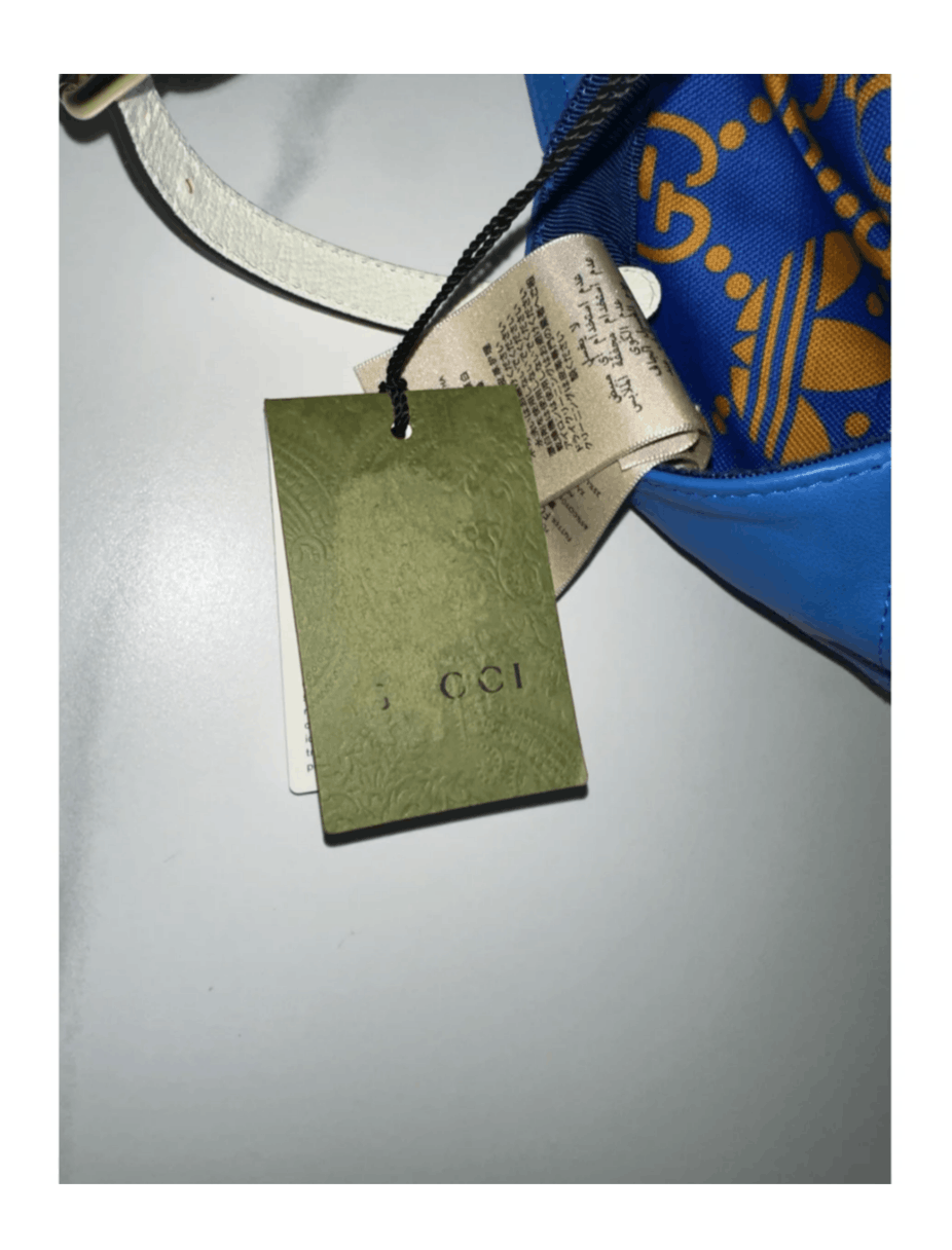 Adidas × Gucci Gucci x Adidas 2023 Jockey Lamb Leather Hat w/ Tags Size ONE SIZE - 3 Thumbnail