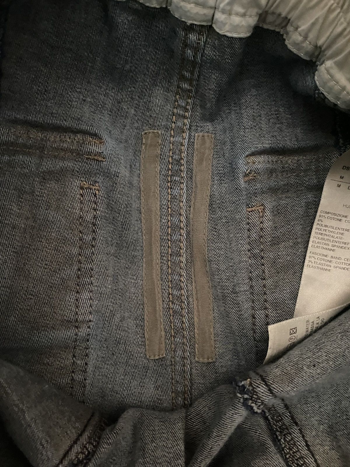 Rick Owens Drkshdw Rick Owens Drkshdw Hustler Creatch Denim Pants Size US 32 / EU 48 - 5 Thumbnail