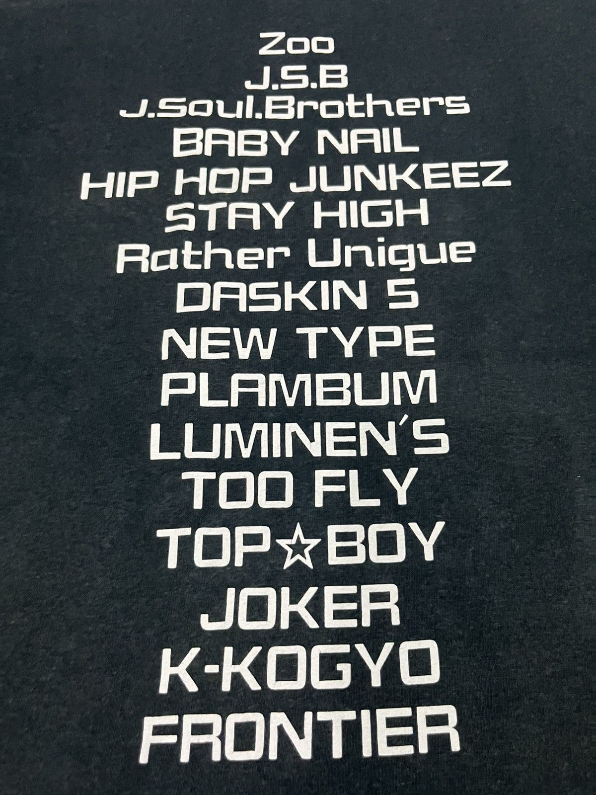 Rap Tees 🔥 2000s MILLENNIUM Y2K JAPAN RAP TEES HIP HOP Size US L / EU 52-54 / 3 - 9 Thumbnail
