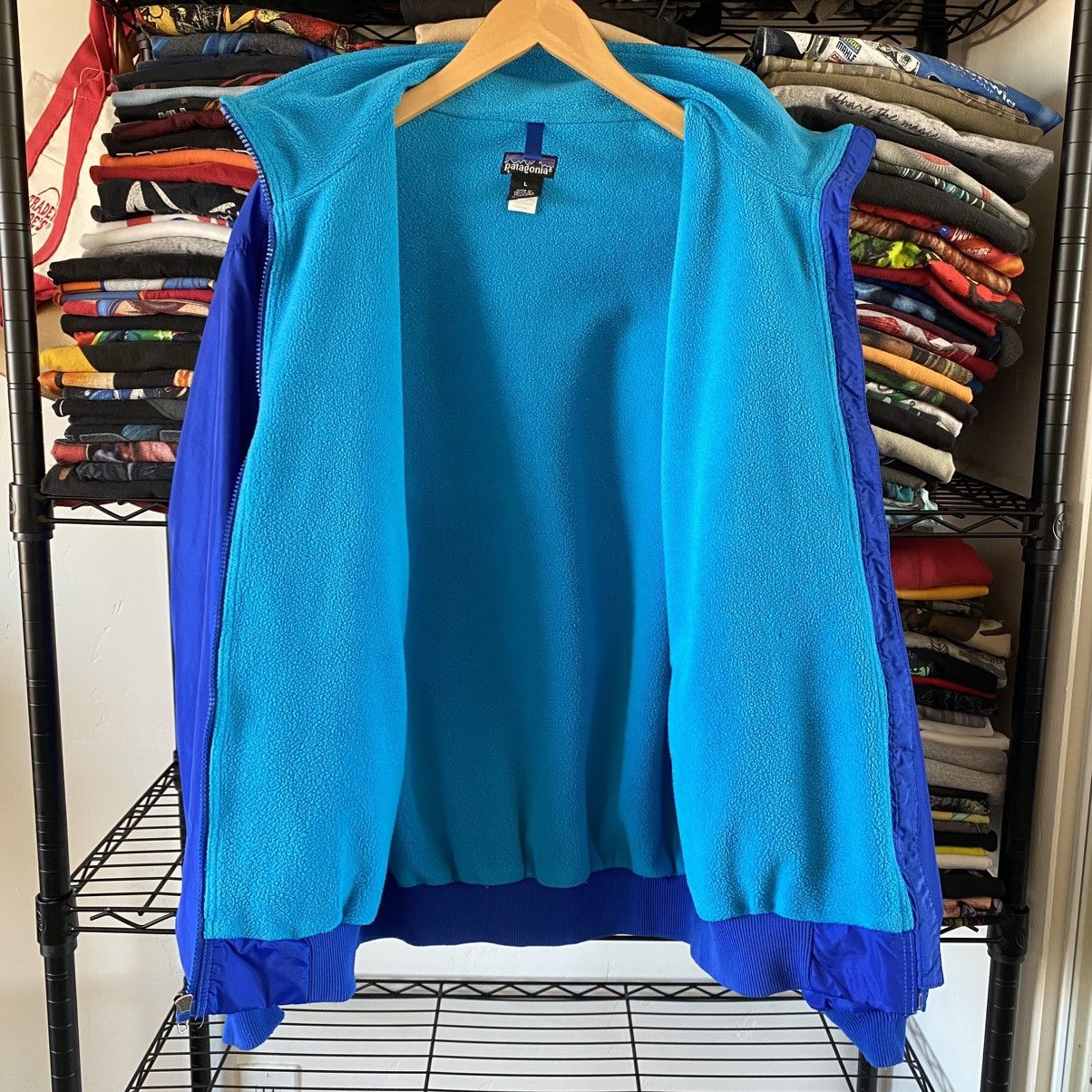 Patagonia Vintage Patagonia Nylon Caplene Fleece Jacket Blue Teal 1980 Size US L / EU 52-54 / 3 - 5 Thumbnail