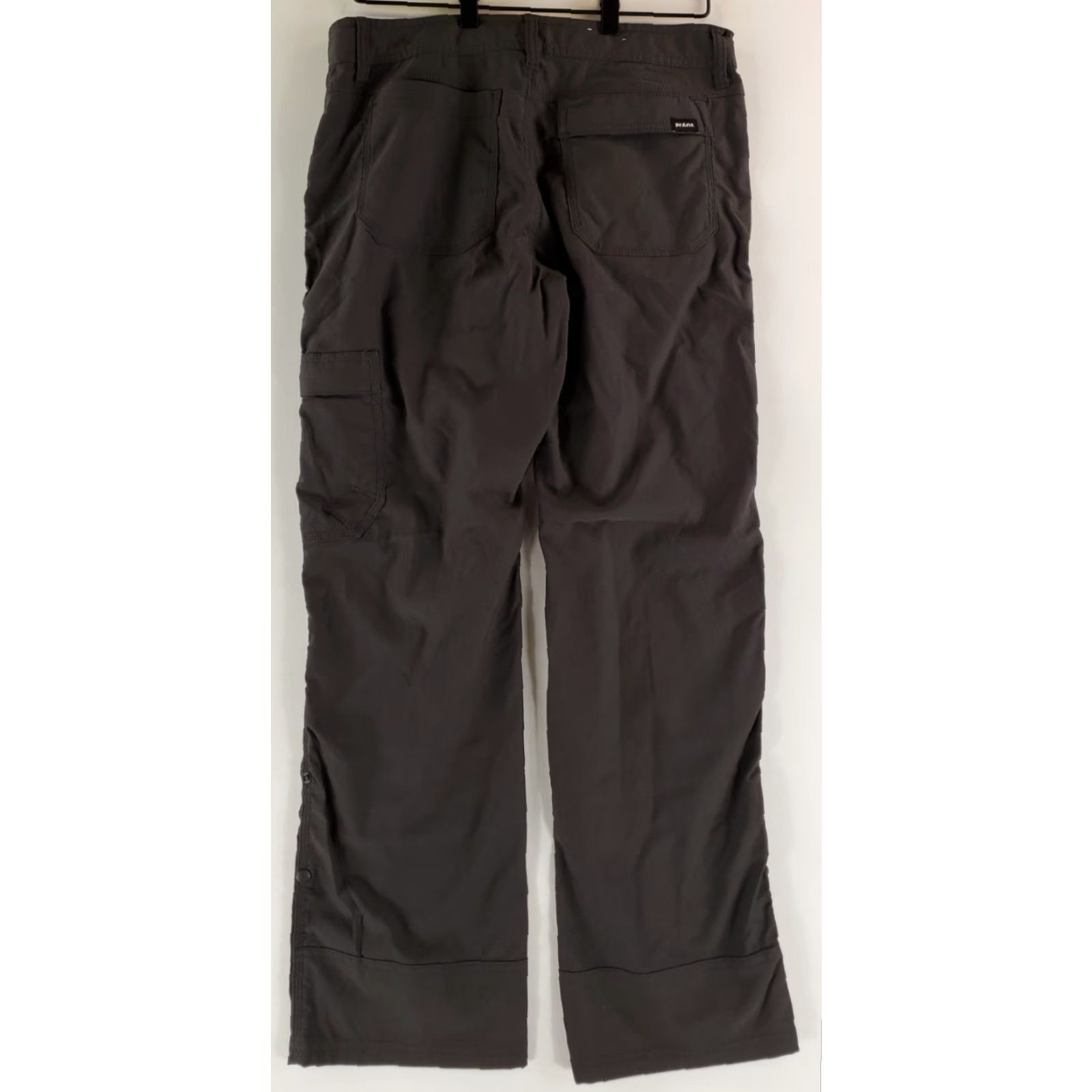 Prana Prana Relaxed Fit Stretch Zion Pant II Gray Belted Mens 32x30 Inseam 30 Cargo Belted Stretch Gray Mens 32x30 Actual Size US 32 / EU 48 - 4 Thumbnail