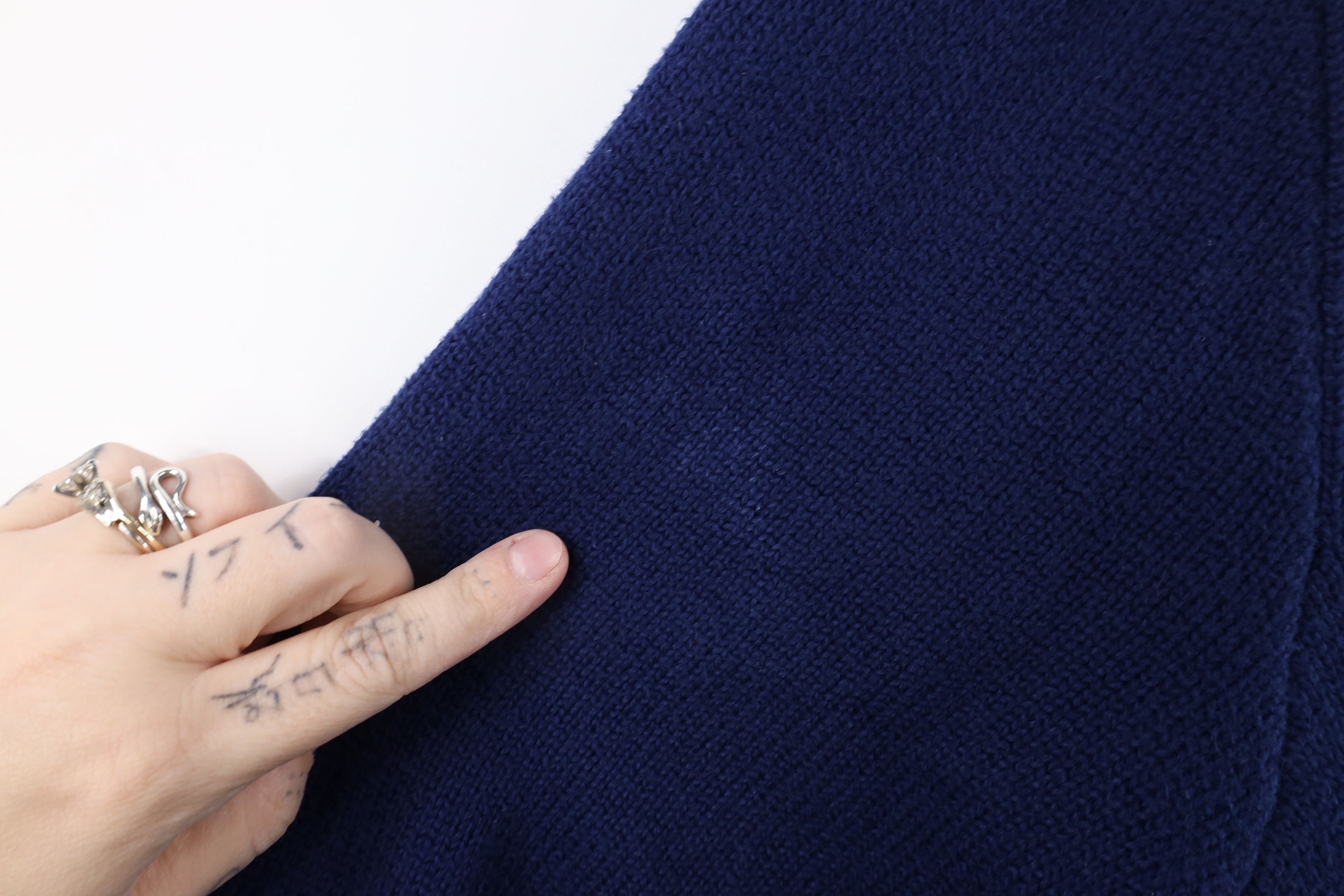 Ralph Lauren × Vintage Vintage 90s Ralph Lauren Knit Half Zip Pullover Sweater Size US L / EU 52-54 / 3 - 6 Thumbnail