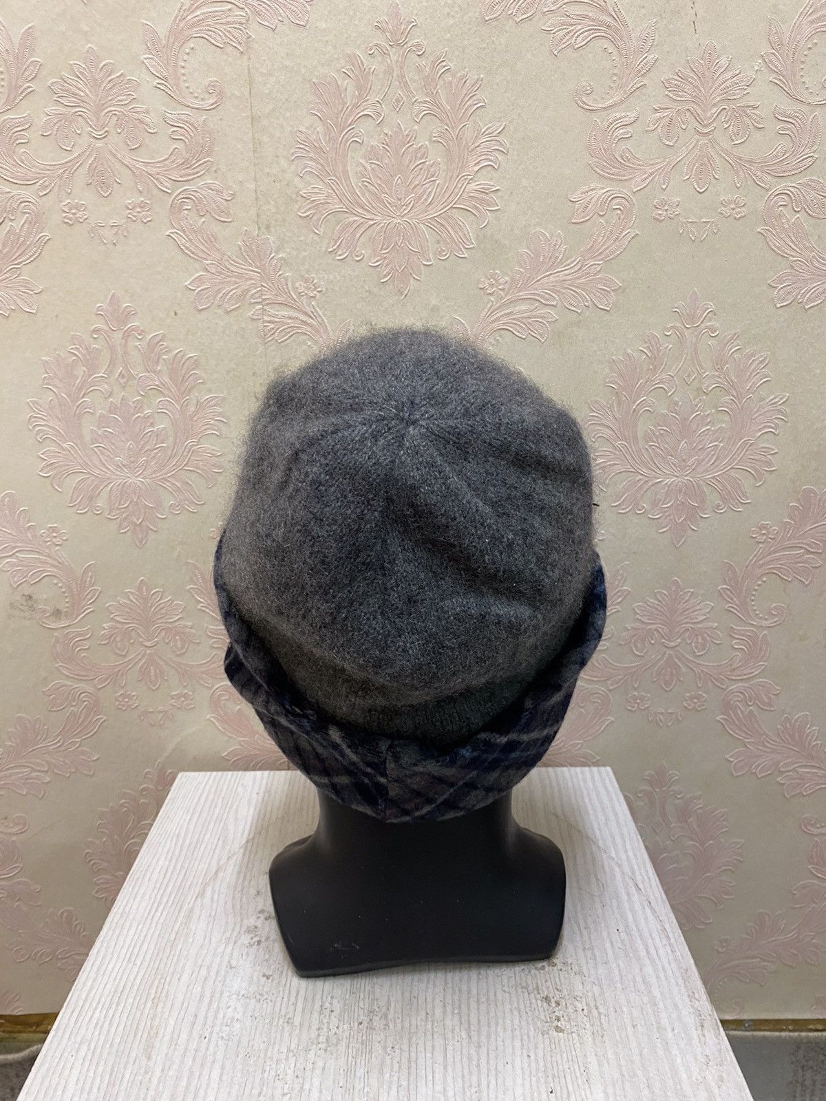 Japanese Brand × Vintage Testaviera Cashmere Plain Beanie Hat Size ONE SIZE - 5 Thumbnail