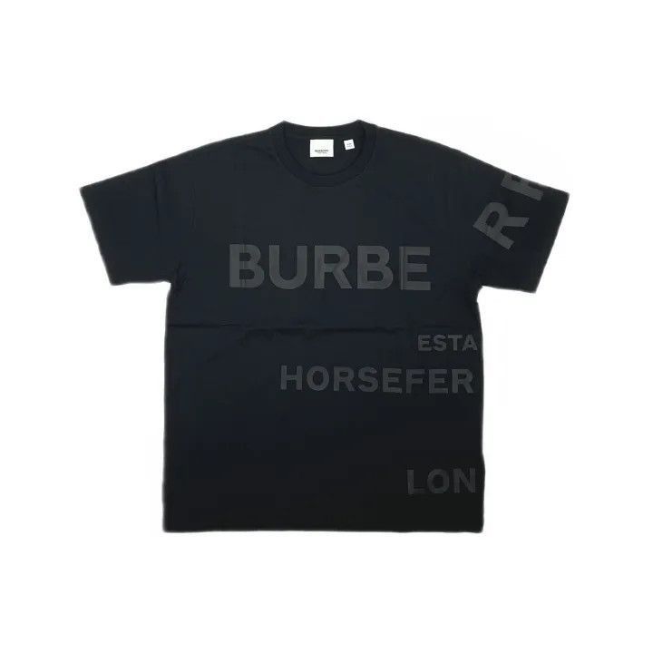 Other Burberry Burberry Black Cotton Short Sleeve T-Shirt for Me Size US XXS / EU 40 - 2 Thumbnail
