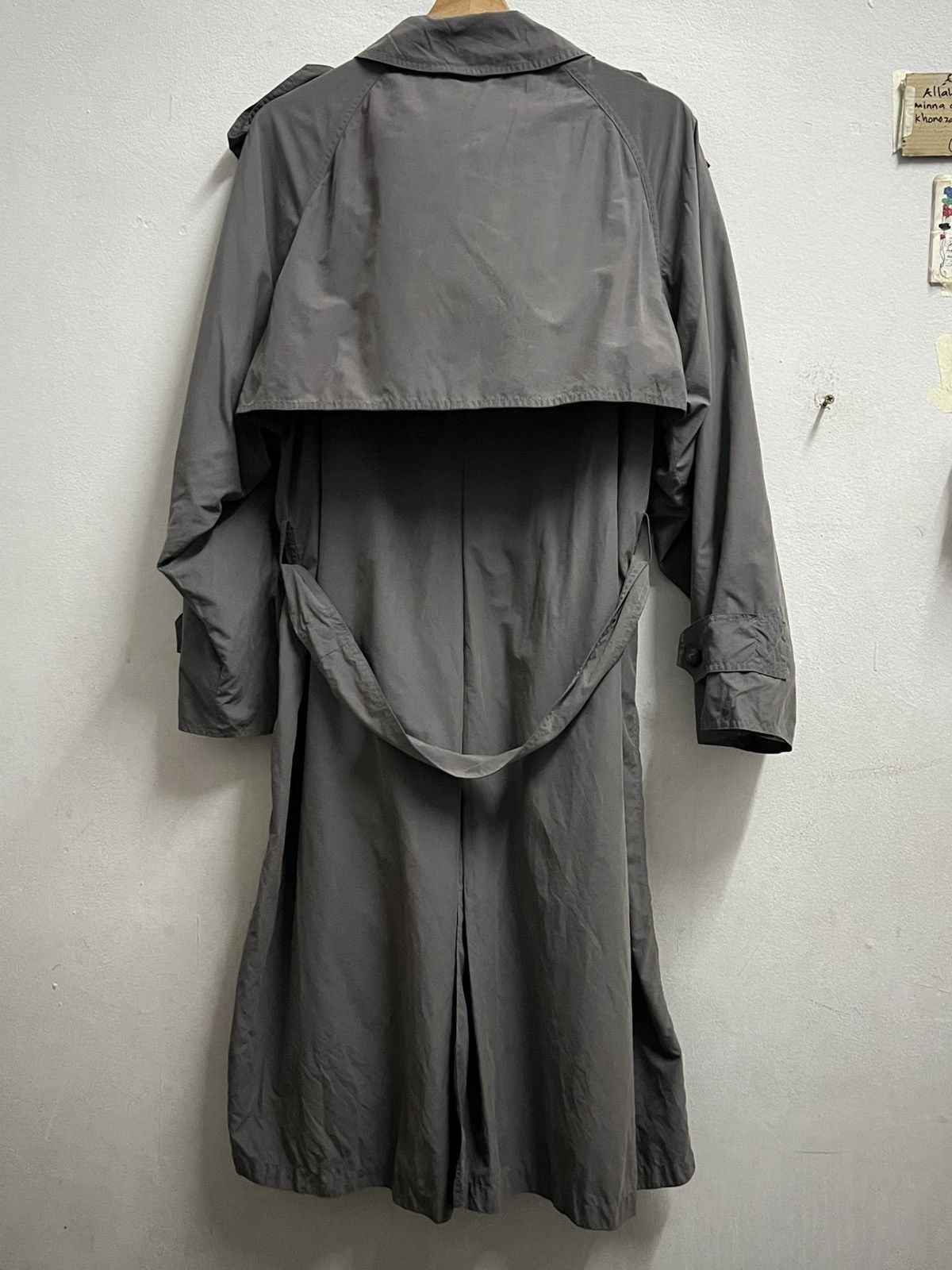 Vintage MAX MARA weekend line tranch coat rayon Size US L / EU 52-54 / 3 - 3 Thumbnail