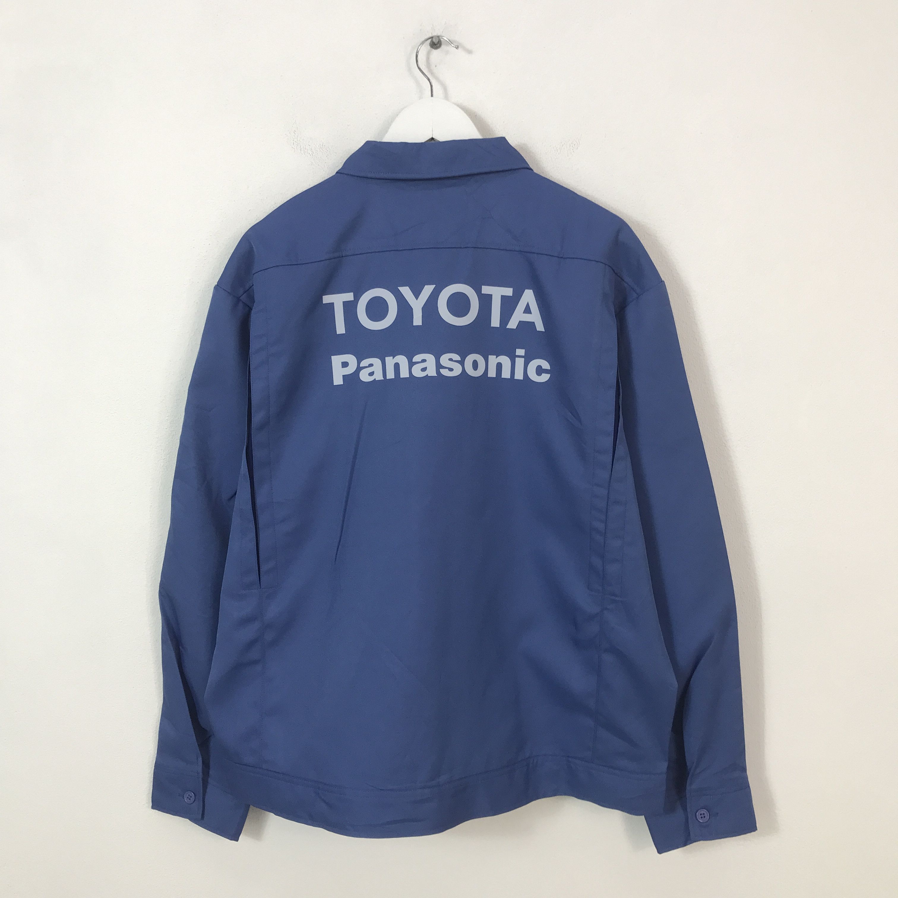 Japanese Brand vintage toyota x panasonic f1 racing japan custom jacket Size US XL / EU 56 / 4 - 1 Thumbnail