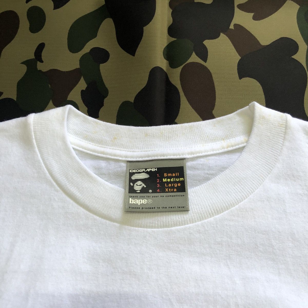 Bape × Kaws Bape X Kaws Skull Sta Big Face Tee Size US M / EU 48-50 / 2 - 4 Thumbnail