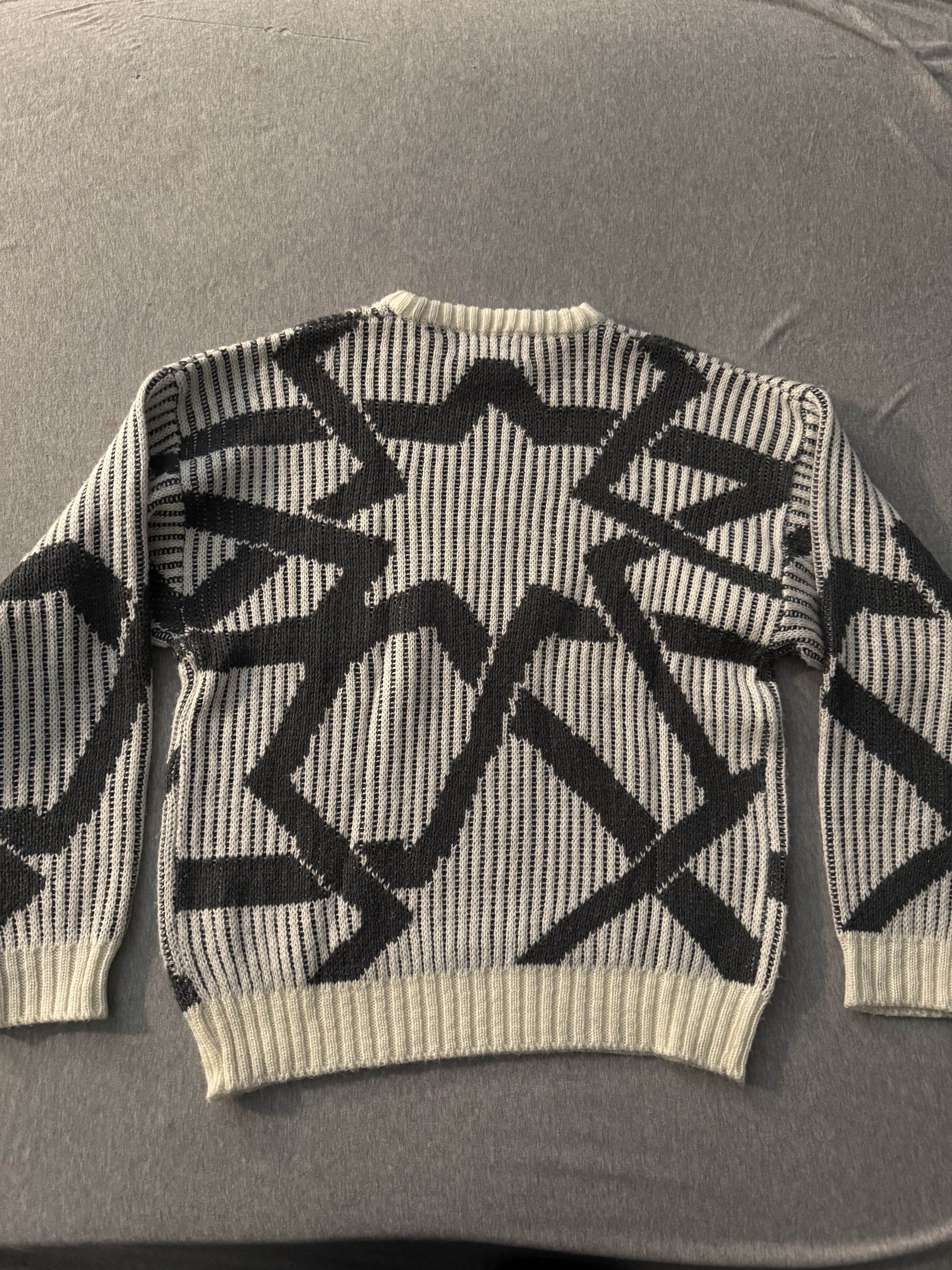Saturdays NYC Saturdays NYC - White Star Sweater Size US L / EU 52-54 / 3 - 2 Thumbnail