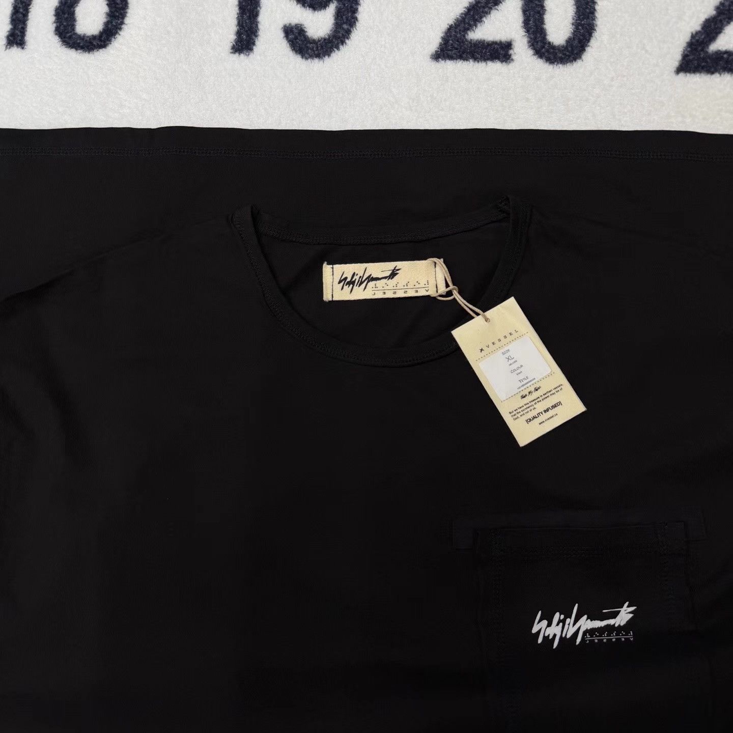 xVESSEL Yohji Yamamoto x VESSEL Black Kirin Arm Long Sleeve Q10 Size US XL / EU 56 / 4 - 5 Thumbnail