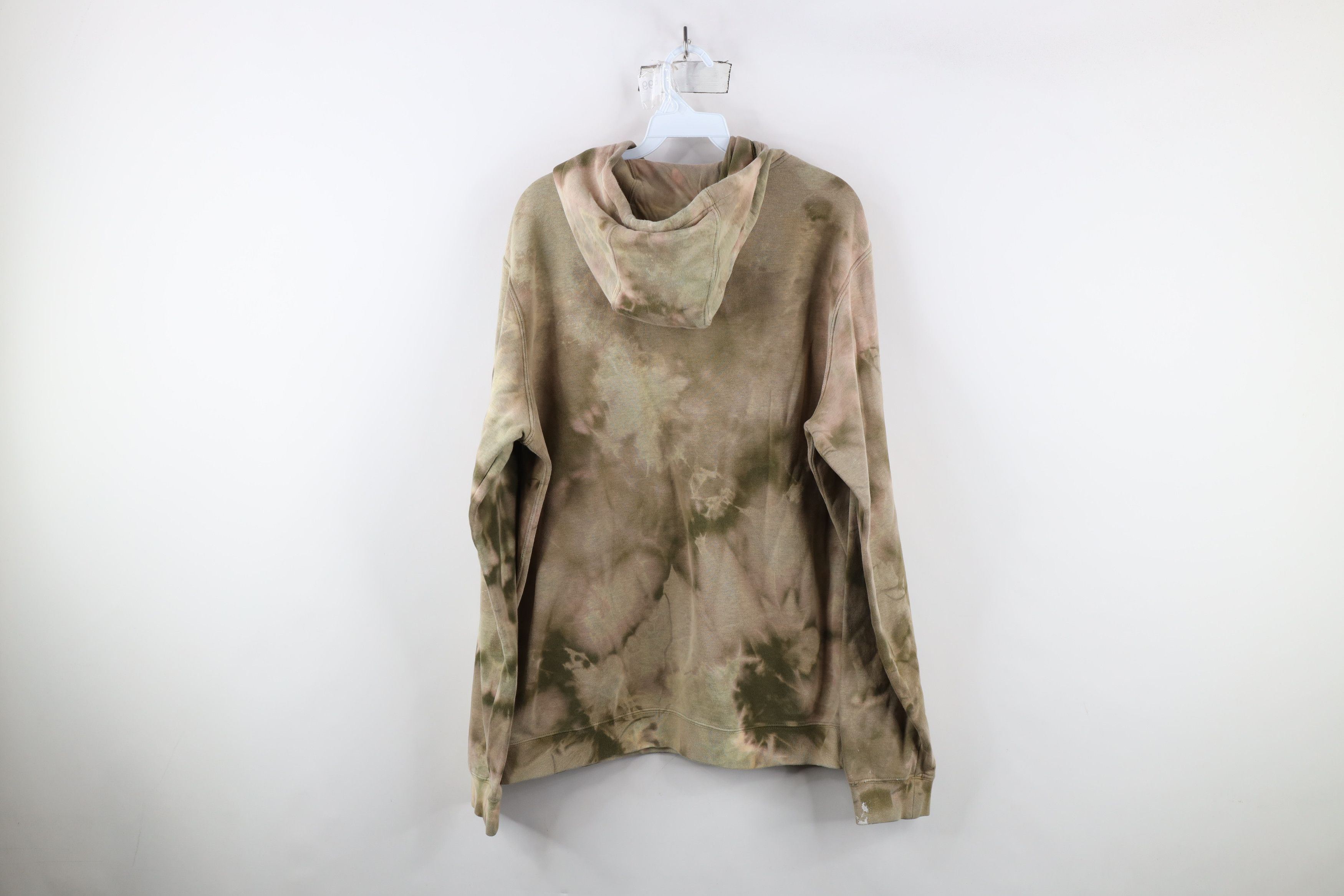 Nike × Vintage Vintage Y2K Nike Spell Box Logo Acid Wash Hoodie Sweatshirt Size US L / EU 52-54 / 3 - 9 Thumbnail