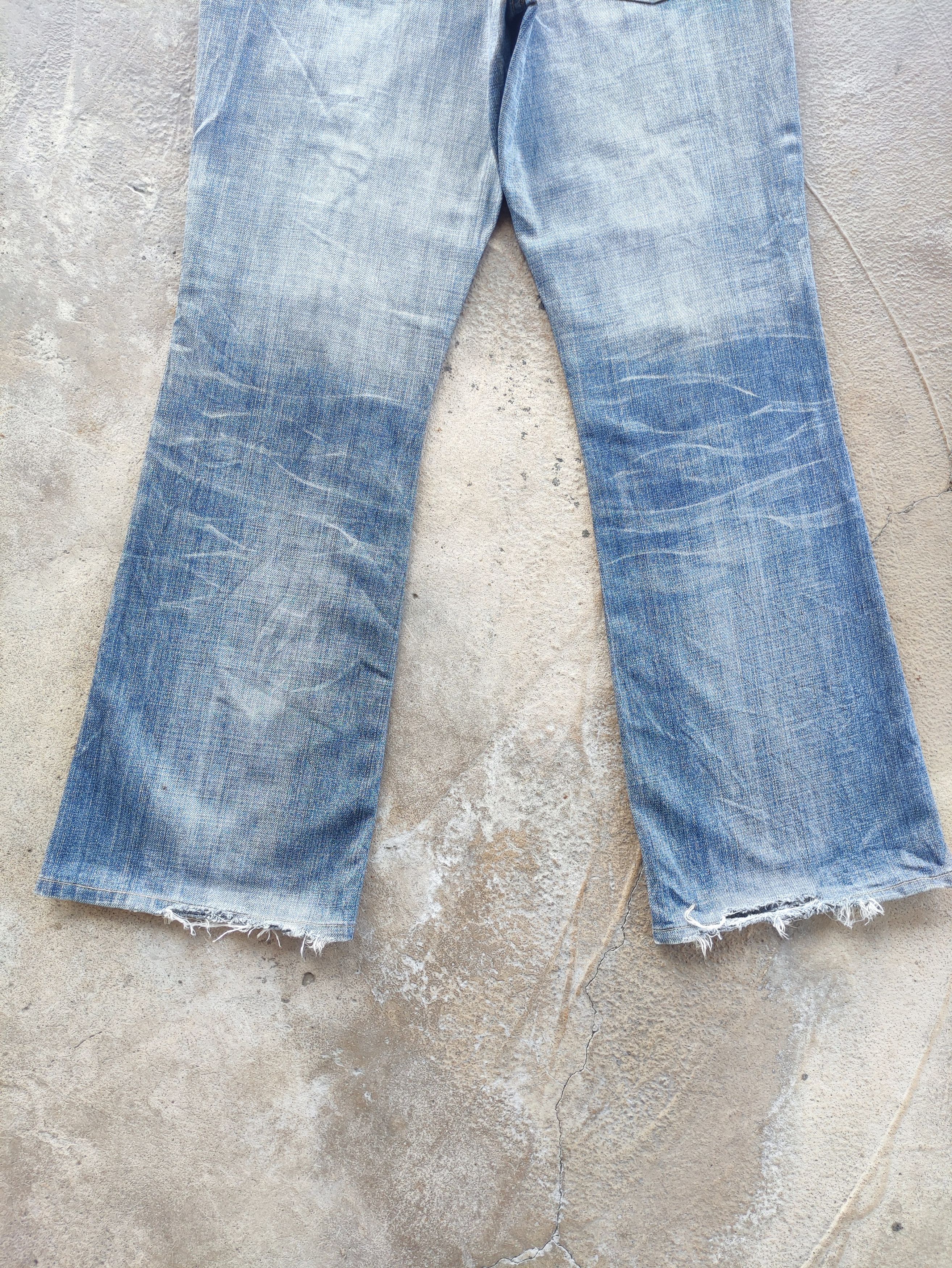 Japanese Brand Vintage Japanese Jean Flare Faded BOOTCUT Denim Pants Size US 34 / EU 50 - 11 Thumbnail