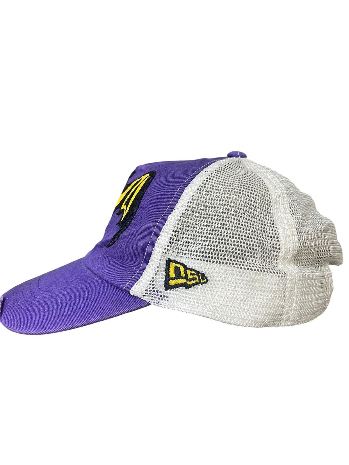 NBA Vintage NSU Big Logo Trucker Hat Streetwear Size ONE SIZE - 5 Thumbnail