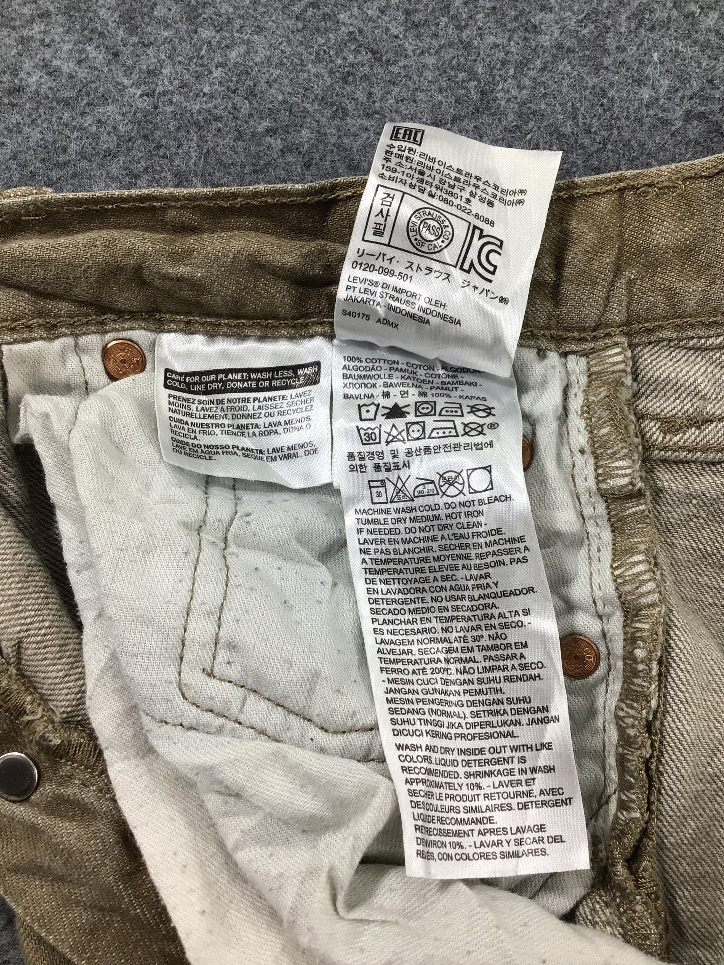 Levi's Vintage Levis 501 Jeans -J861 Size US 29 - 10 Thumbnail