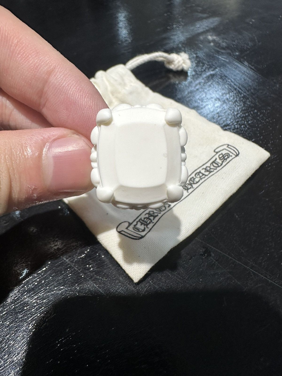 Chrome Hearts Chrome Hearts Silicone Cocktail Ring Size ONE SIZE - 5 Thumbnail