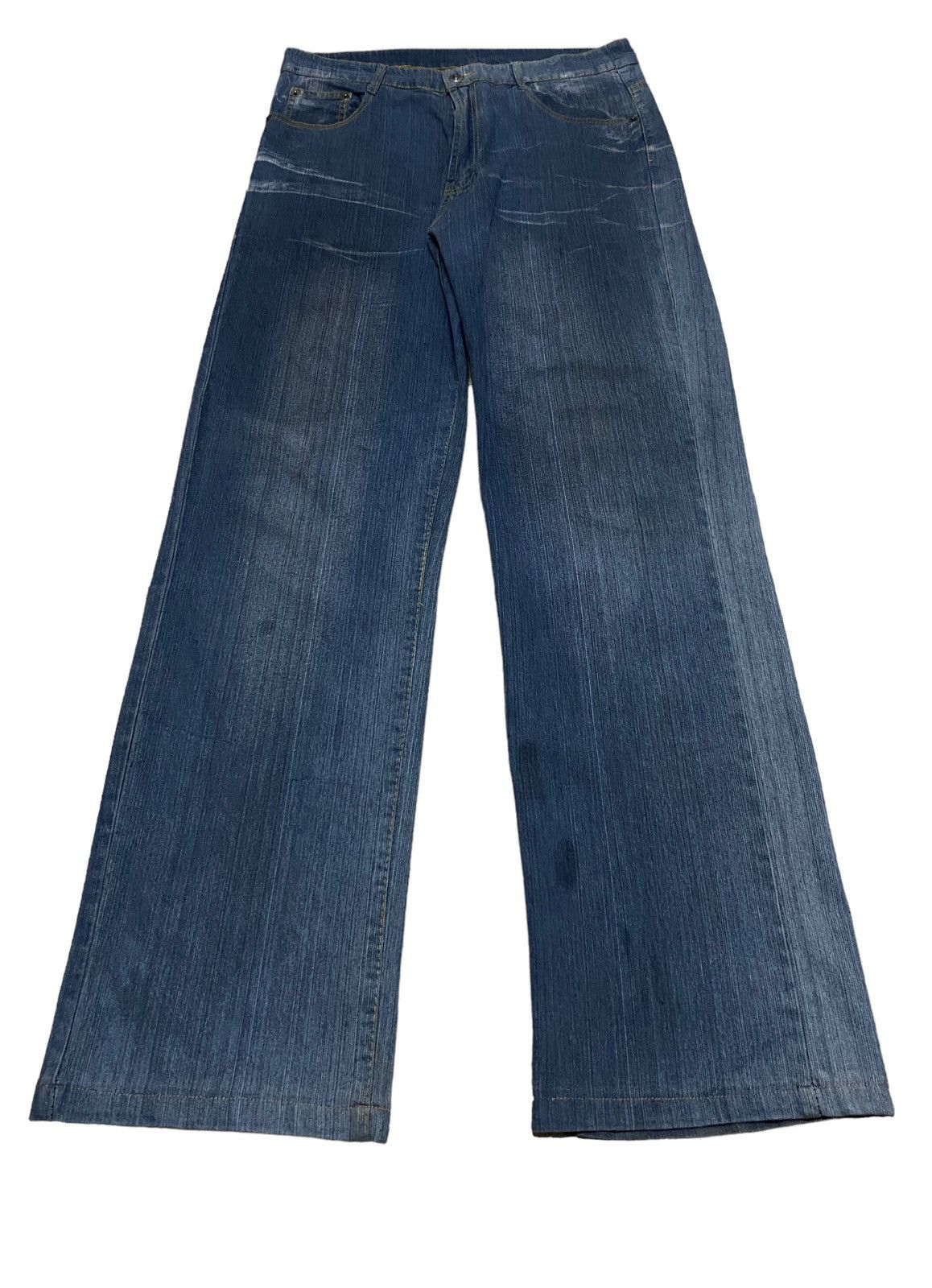 Japanese Brand Rare Vintage Japanese Brand Shi Po Niu Tzae Jeans 2000s Size US 36 / EU 52 - 2 Thumbnail