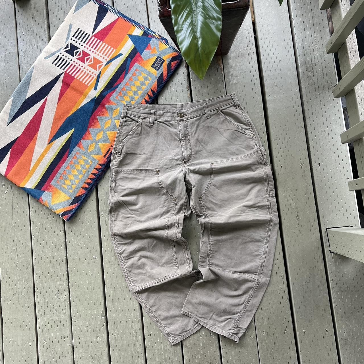 Carhartt Vintage Carhartt Pants Canvas Carpenter Relaxed Fit Workwear Size US 36 / EU 52 - 4 Thumbnail
