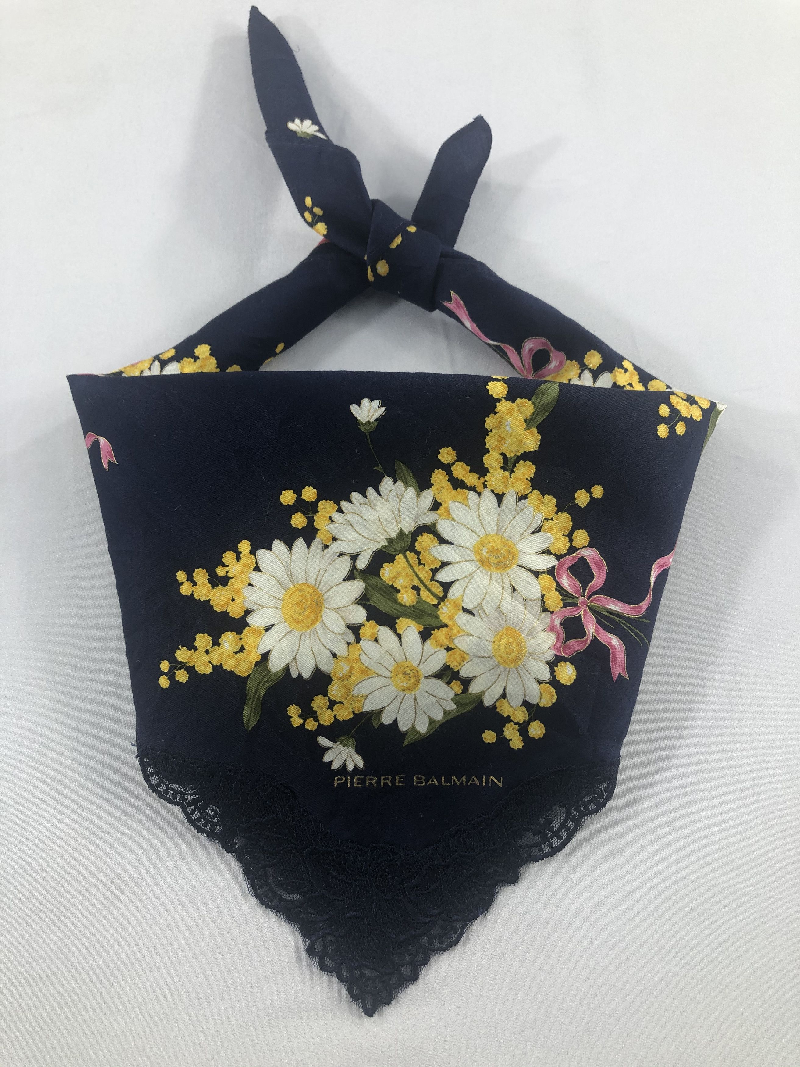 Pierre Balmain × Vintage Pierre Balmain Handkerchief / Bandana / Neckerchief Size ONE SIZE - 1 Thumbnail