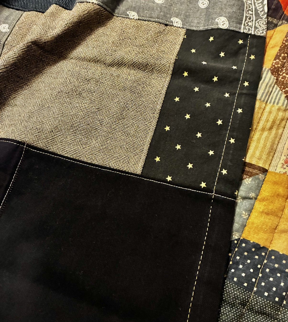 RRL Ralph Lauren CUSTOM RRL/ RL PATCHWORK SCARF (100% UPCYCLED RRL FABRICS) Size ONE SIZE - 11 Thumbnail