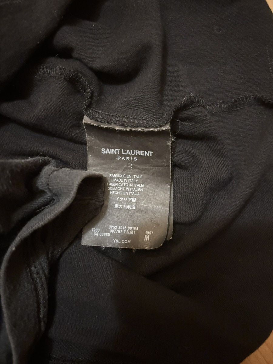 Saint Laurent Paris Saint Laurent Geometric tee Size US M / EU 48-50 / 2 - 4 Thumbnail