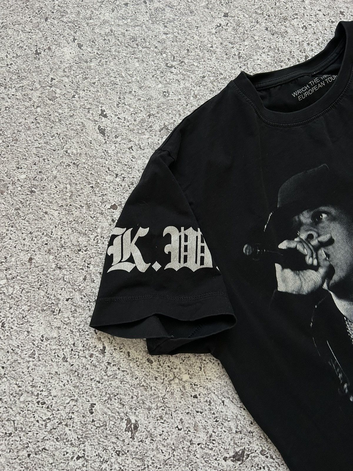 Jay-Z × Kanye West Vintage Kanye West x Jay Z Watch The Throne Europe Tee Size US L / EU 52-54 / 3 - 9 Thumbnail