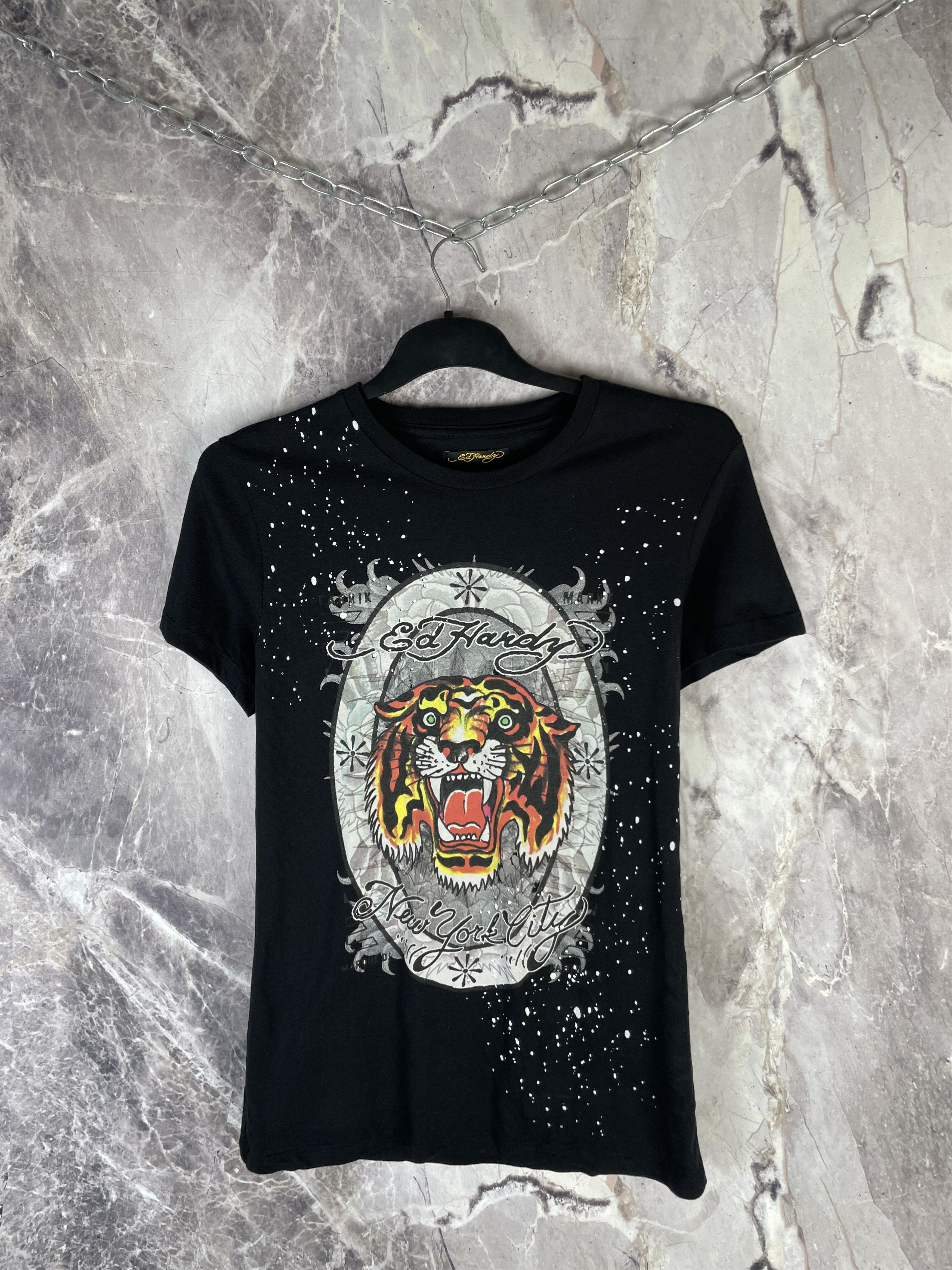 Ed Hardy Vintage Ed Hardy Big Logo Tee Size US M / EU 48-50 / 2 - 2 Thumbnail