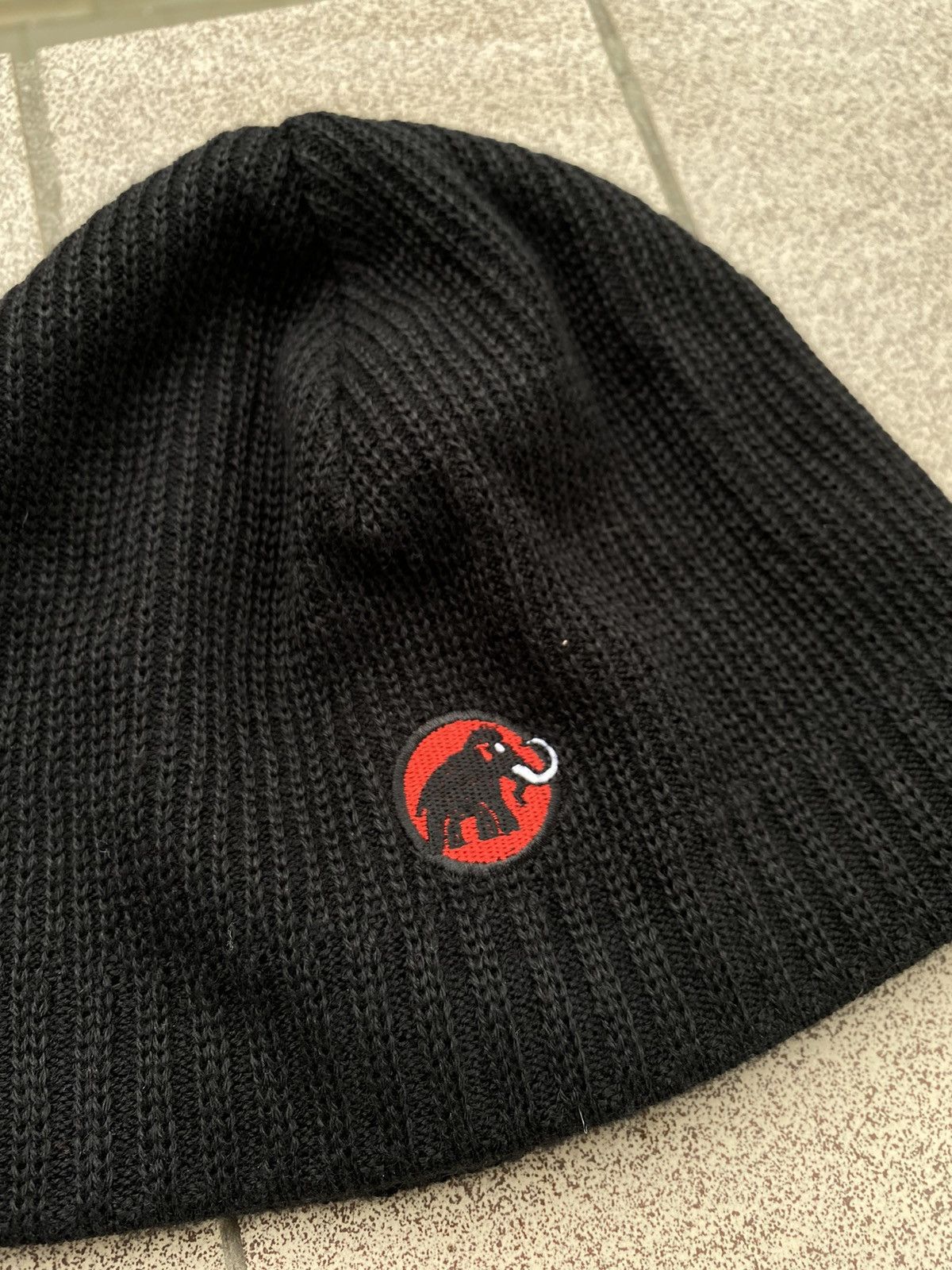 Mammut × Vintage Vintage Mammunt Beanie Hat Logo Size ONE SIZE - 2 Thumbnail