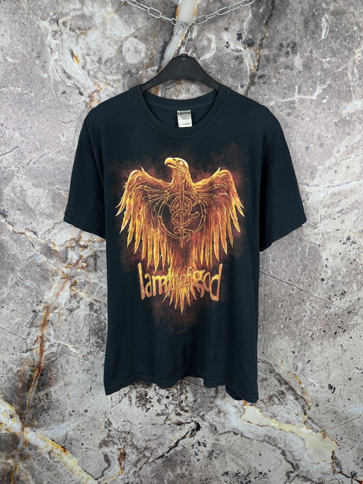 Band Tees × Vintage Men’s Lamb of God T-Shirt Rock Band 2011 Size Large Size US L / EU 52-54 / 3 - 1 Thumbnail