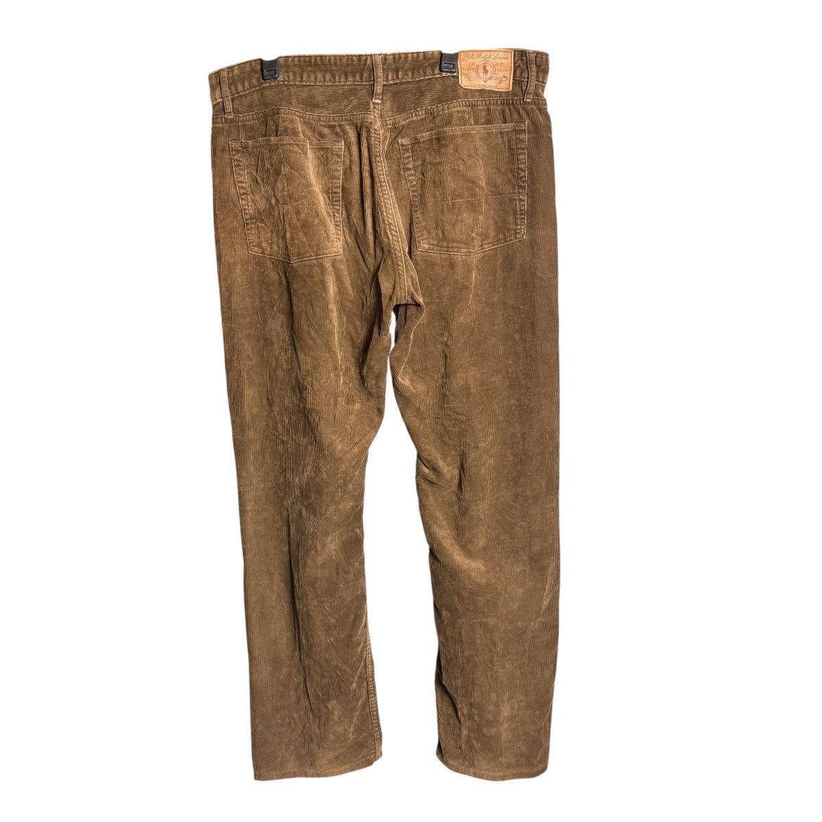 Polo Ralph Lauren Vintage 90s Polo Ralph Lauren Brown Straight Corduroy Pants Size US 36 / EU 52 - 2 Thumbnail