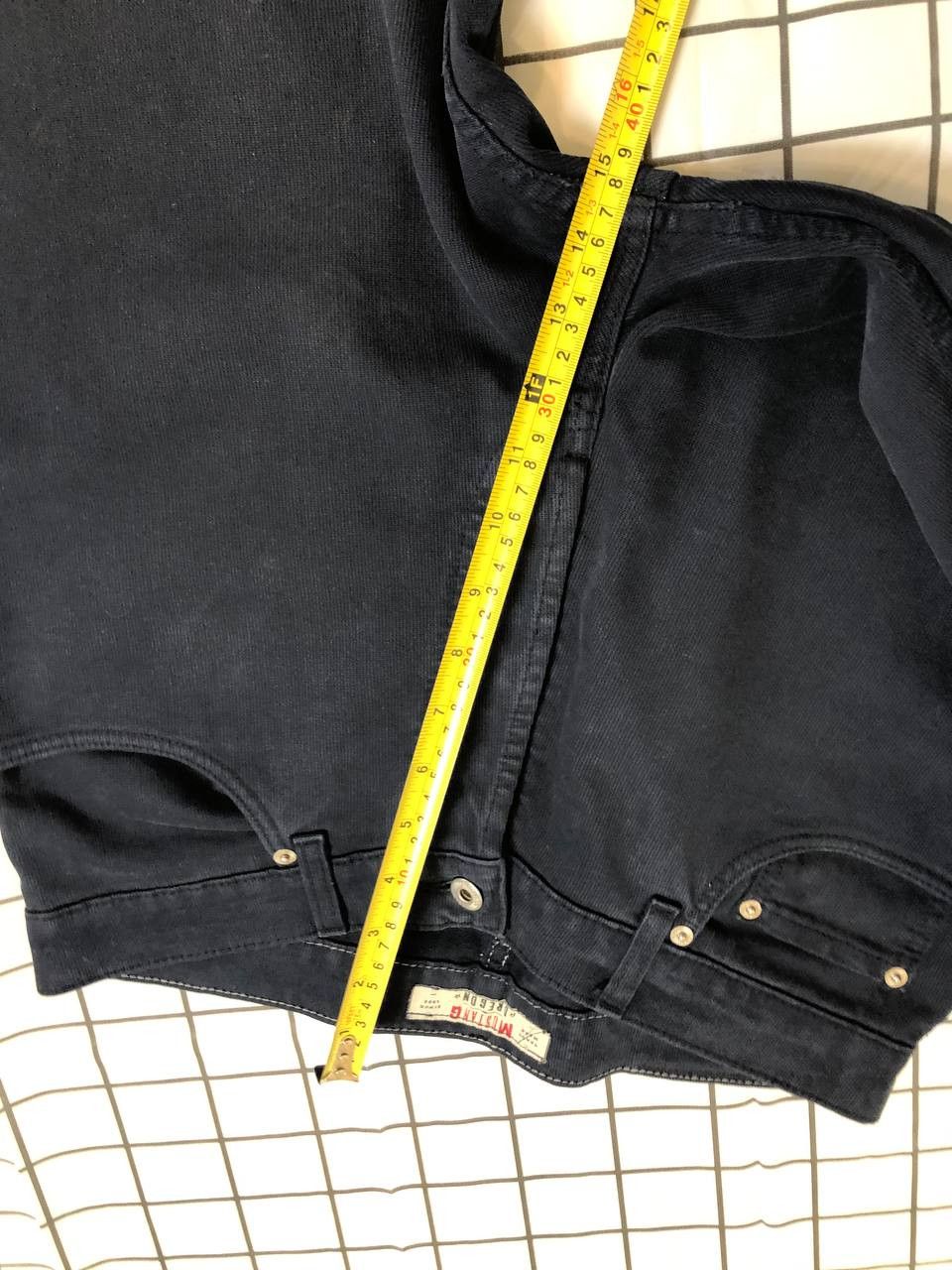 Mustang Mustang Oregon Jeans Straight Leg Black Denim Men's Size US 33 - 9 Thumbnail