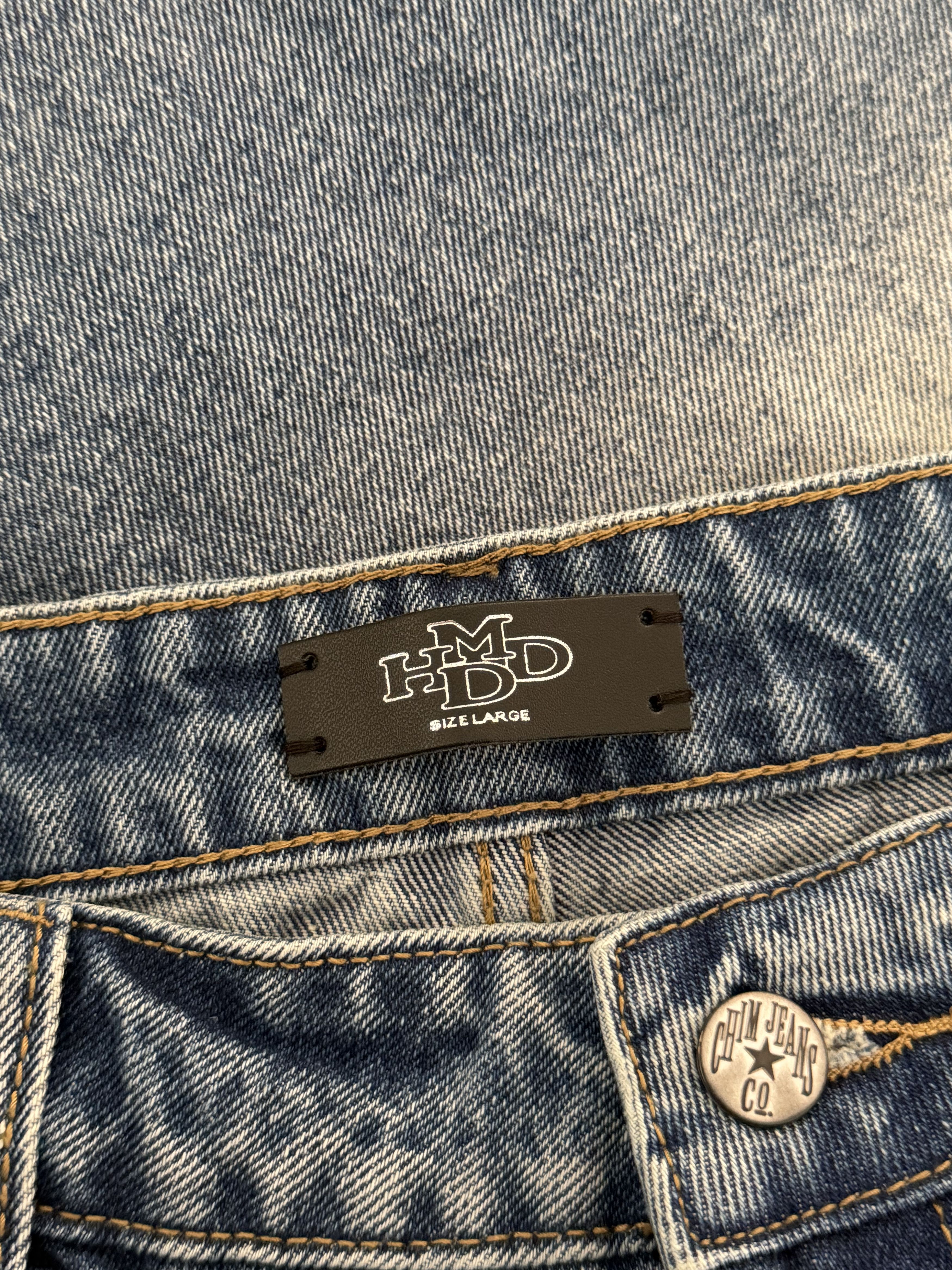 HMDD HMDD H Star Crystal Jorts Size US 34 / EU 50 - 2 Thumbnail