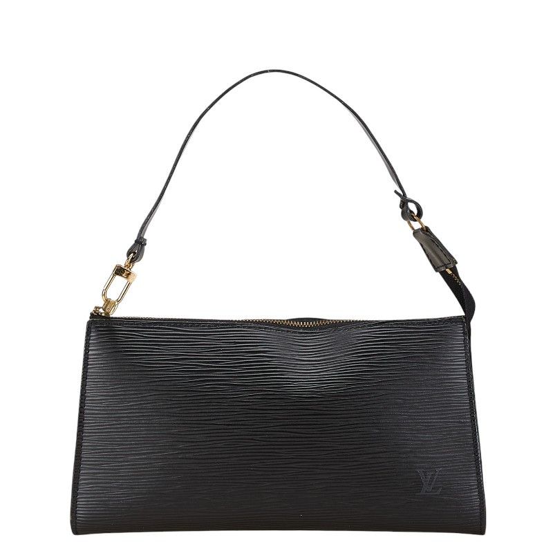 Louis Vuitton Louis Vuitton Epi Pochette Accessoire Black Leather Leather Clutch Bag M52942 in Very Good Condition