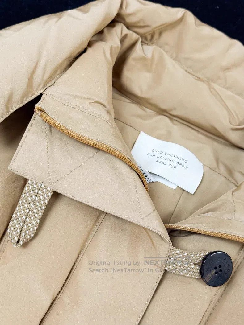 Hermes Hermes Fur and Leather Integrated Cotton Coat Size XS / US 0-2 / IT 36-38 - 3 Thumbnail
