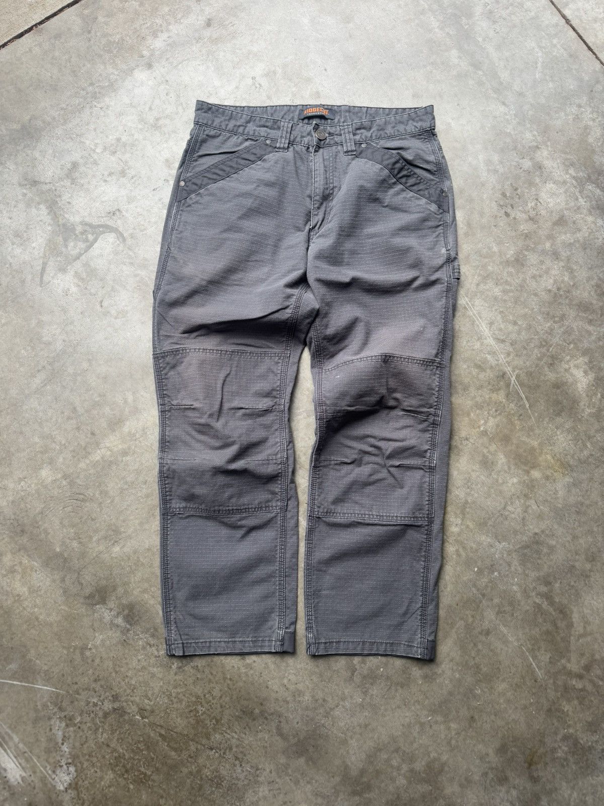 Vintage × Wrangler Vintage 90’s/00’s Ridgecut Double Knee Workwear Canvas Pants Size US 34 / EU 50 - 2 Thumbnail