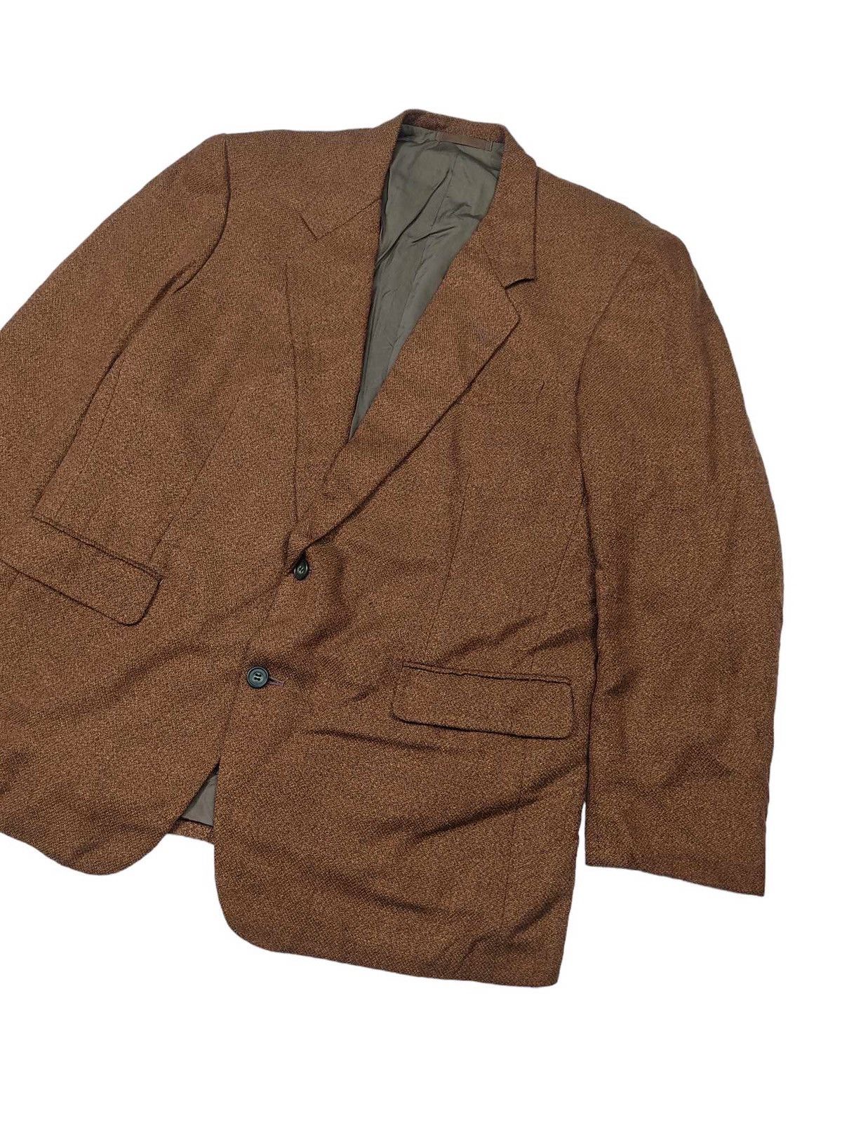 Christian Dior Monsieur × Vintage Vintage Christian Dior Monsieur Wool Tailored Jacket Size 38L - 3 Thumbnail