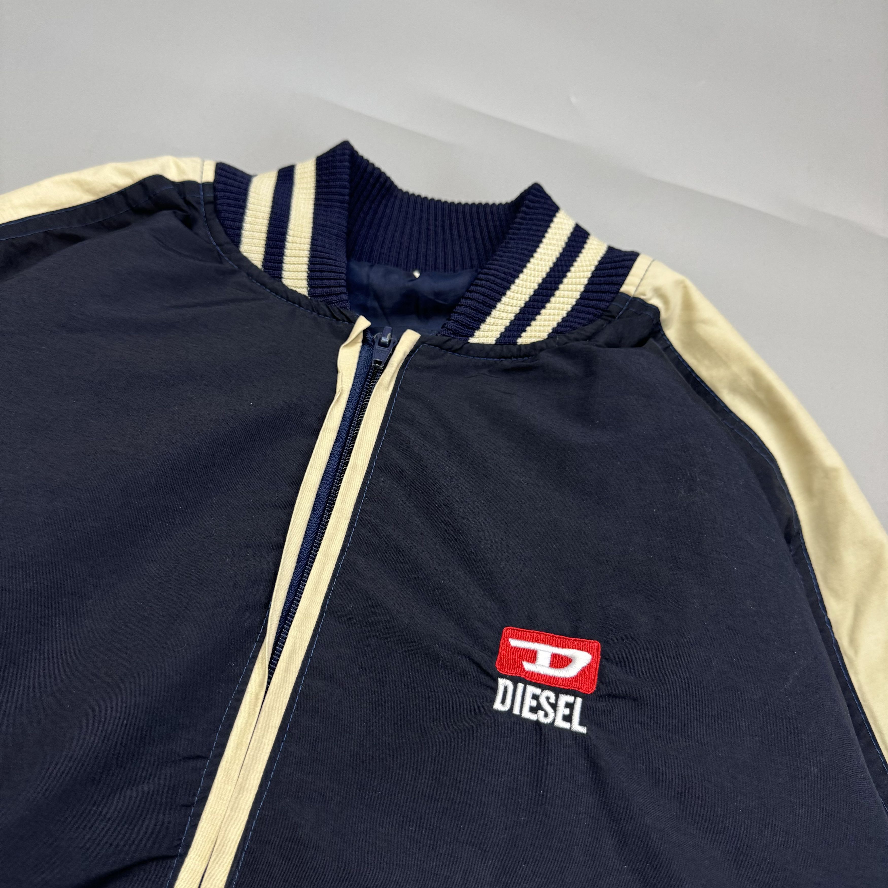 Diesel × Vintage DIESEL VINTAGE BIG LOGO BOMBER JACKET BOOT NYLON Y2K Size US S / EU 44-46 / 1 - 3 Thumbnail