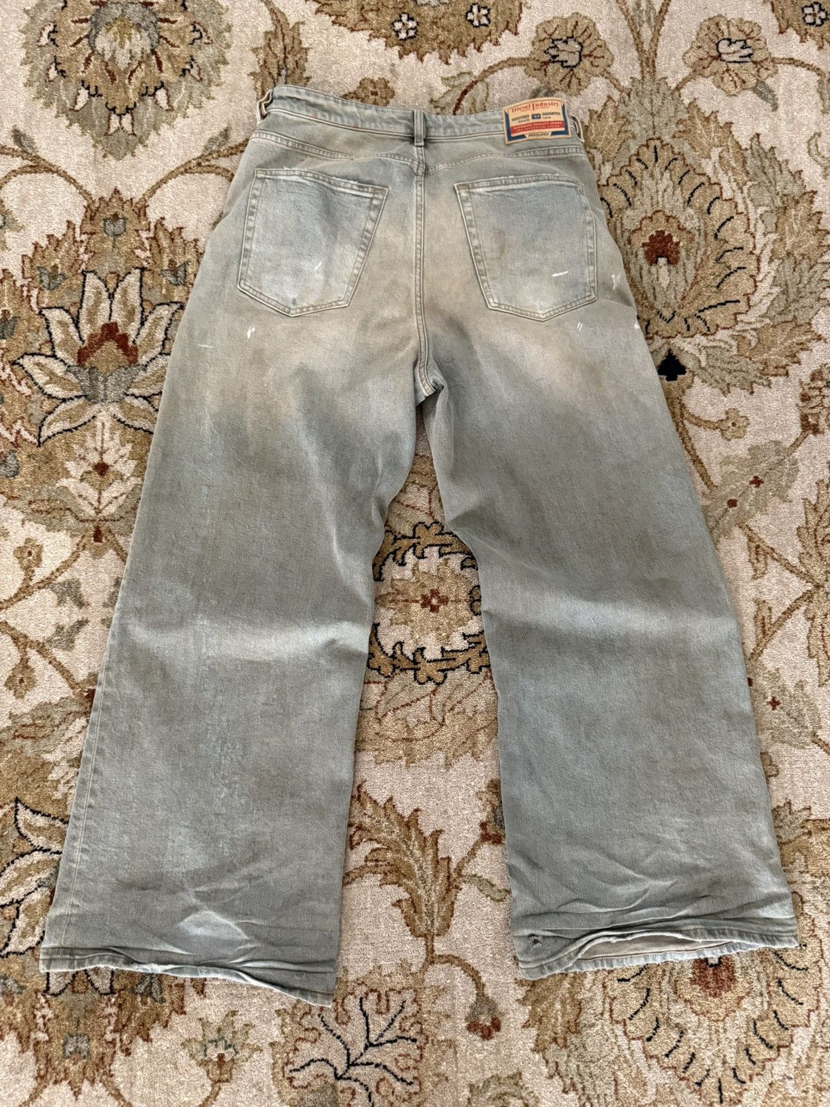 Diesel Baggy Distressed Faded Diesel D-Sire Denim Size US 32 / EU 48 - 6 Thumbnail