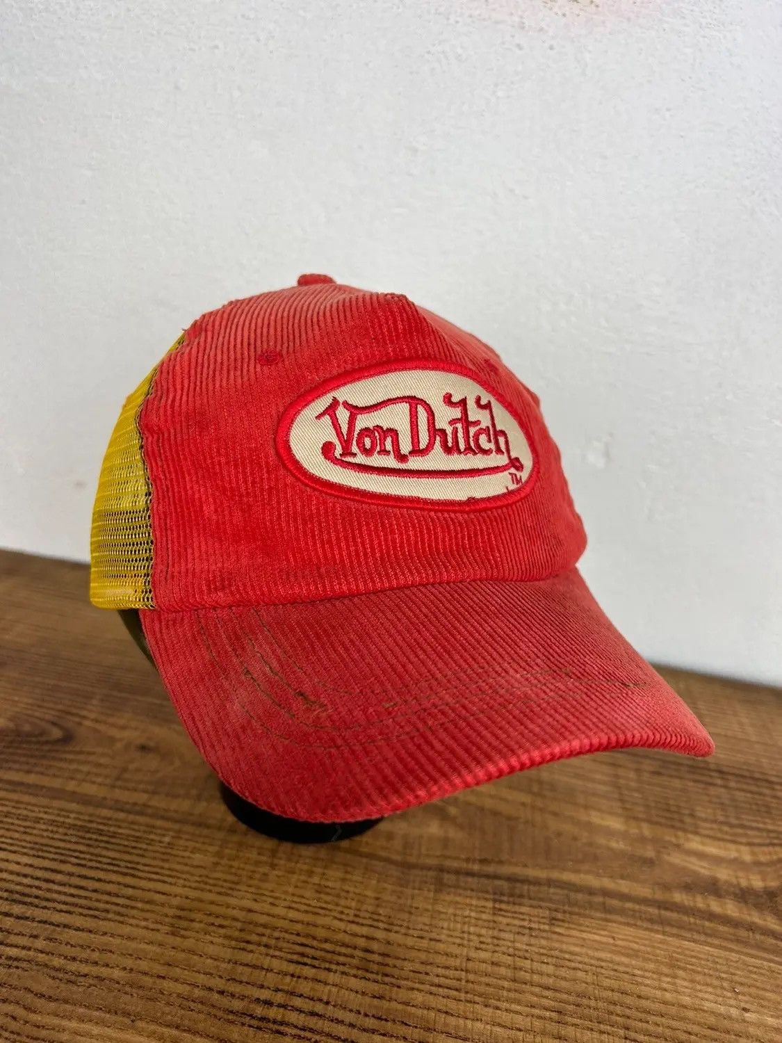 Ed Hardy Vintage Von Dutch By Christian Audigier Velvet Trucker Cap Size ONE SIZE - 1 Thumbnail