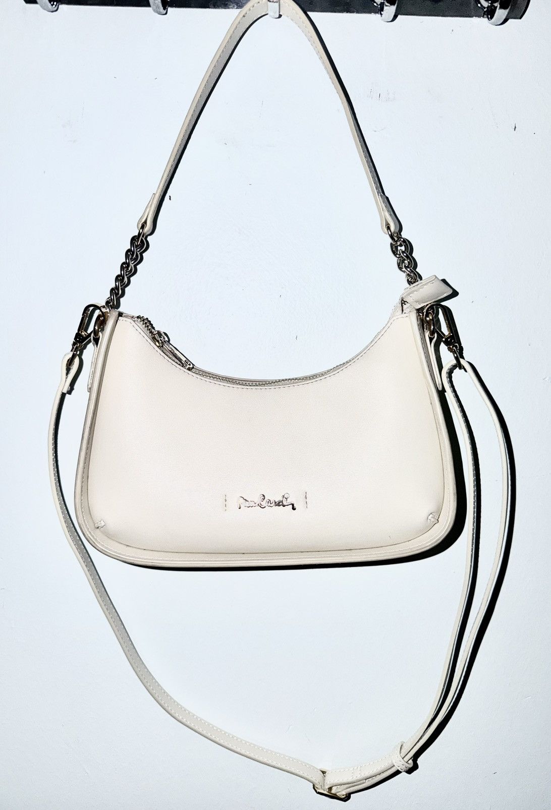 Pierre Cardin Vintage Pierre Cardin Cream Shoulder Bag Size ONE SIZE - 8 Thumbnail