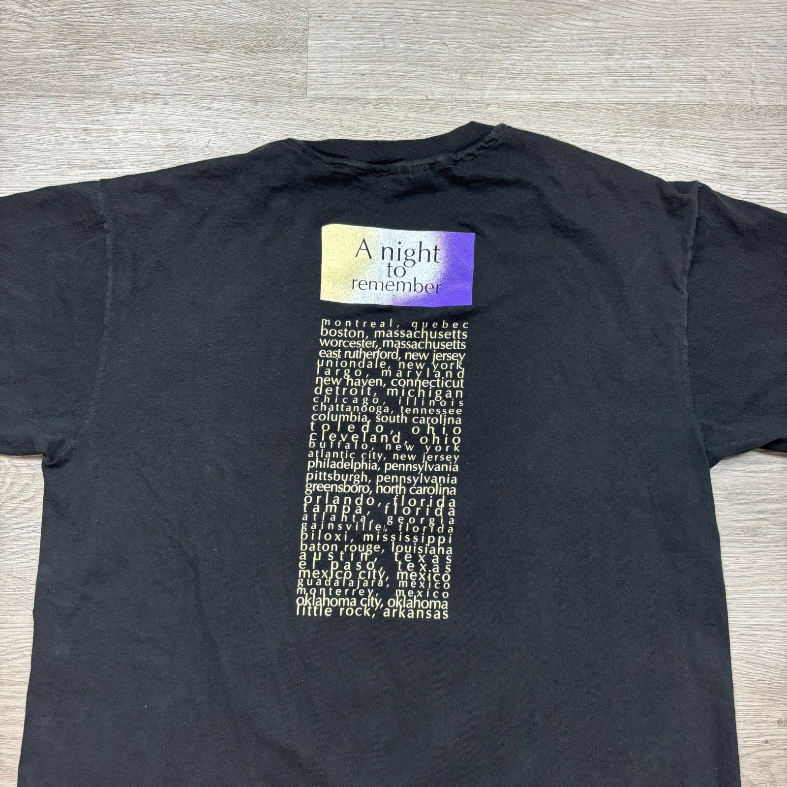 Band Tees × Hanes × Vintage Vintage 1993 Rod Stewart A Night To Remember Shirt Men's XL Size US XL / EU 56 / 4 - 4 Thumbnail