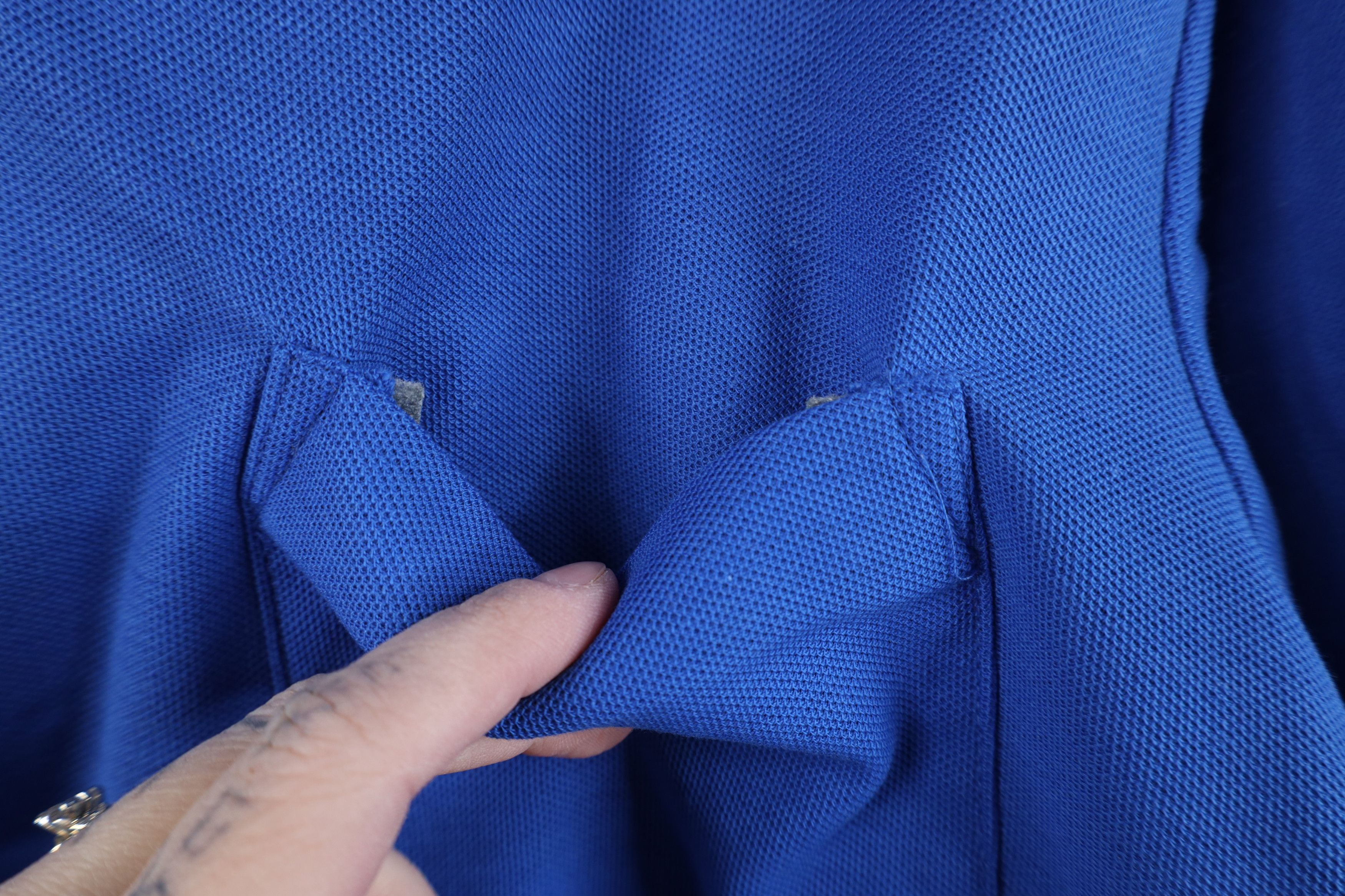 Vintage Vintage 90s Streetwear Collared Golf Polo Shirt Blue USA Size US XL / EU 56 / 4 - 5 Thumbnail