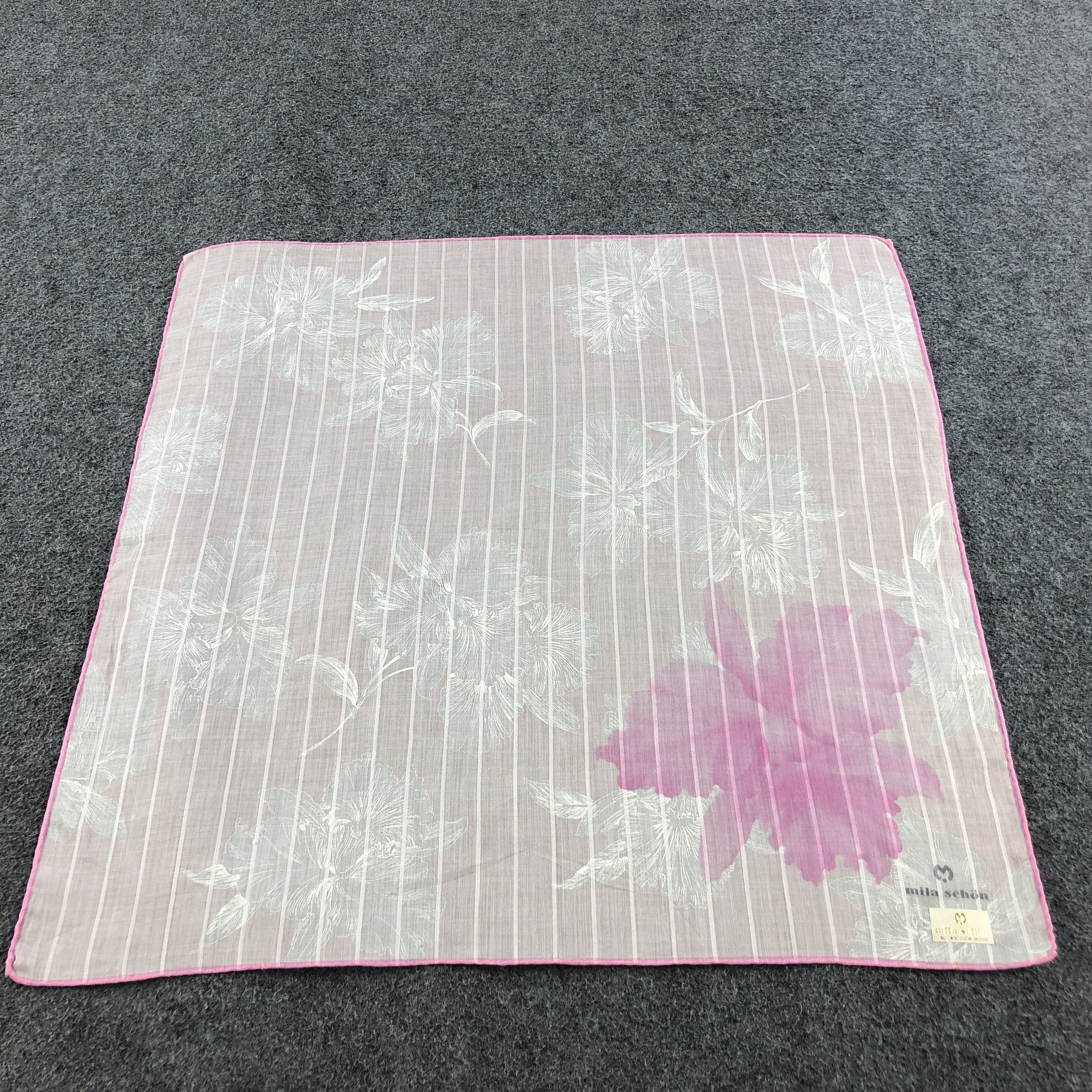 Mila Schon × Vintage Mila Schon Handkerchief Neckerchief Bandana H1387 Size ONE SIZE - 2 Thumbnail